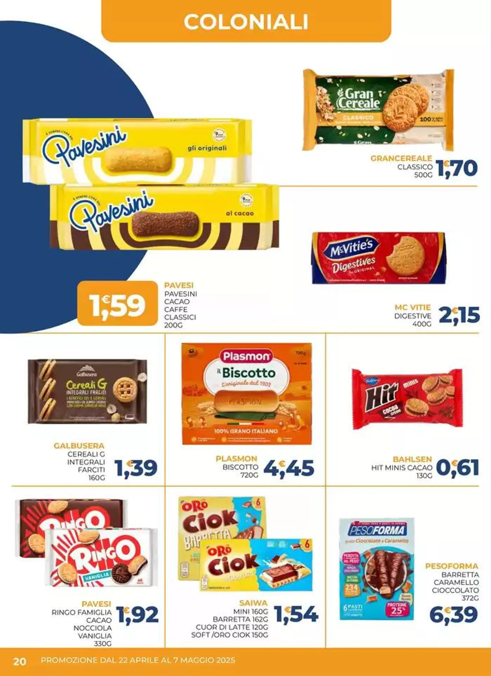 Promozione dal 22 aprile al 7 maggio  da 22 aprile a 7 maggio di 2025 - Pagina del volantino 20