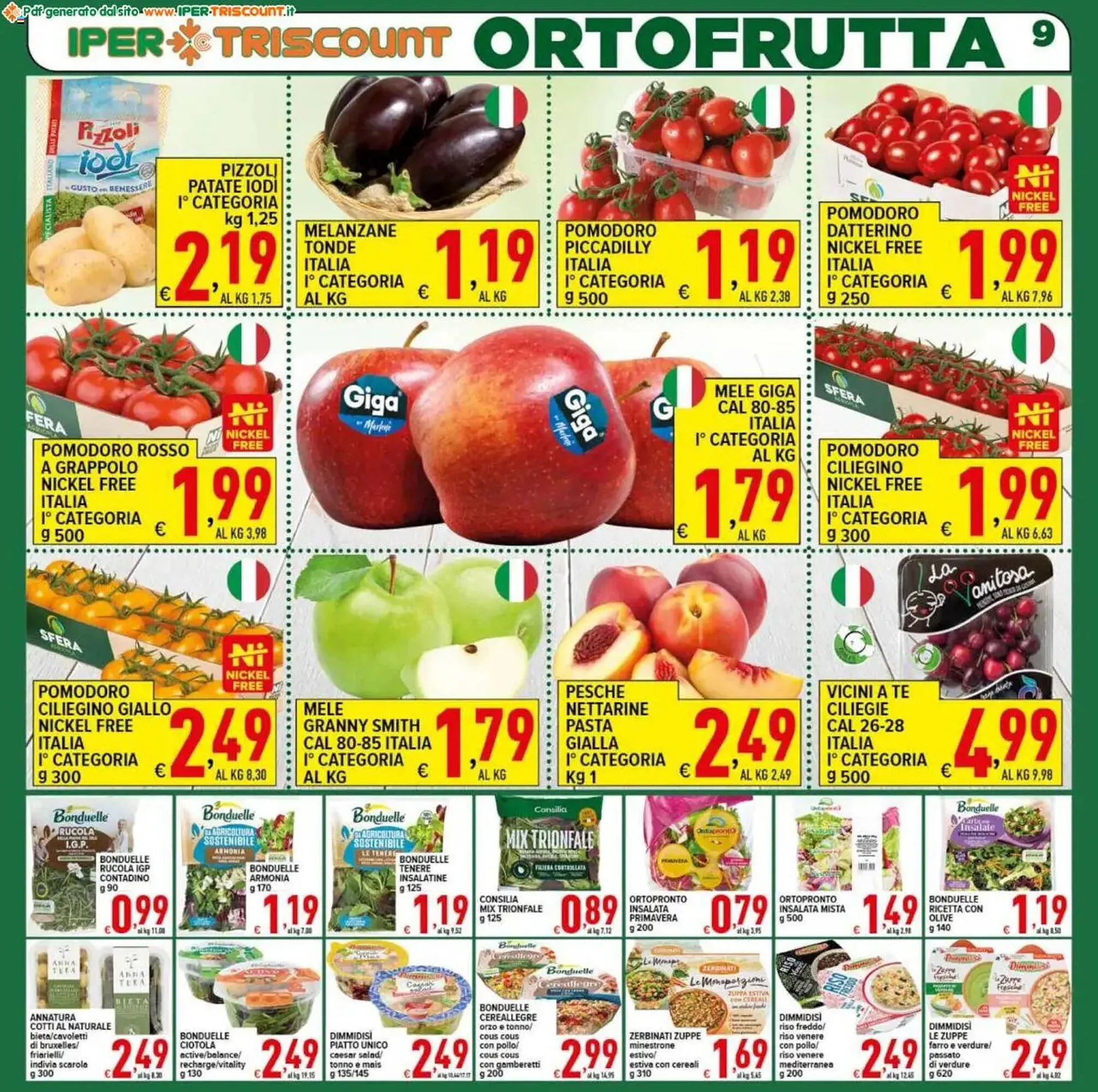 Volantino Iper Triscount da 4 giugno a 12 giugno di 2025 - Pagina del volantino 9