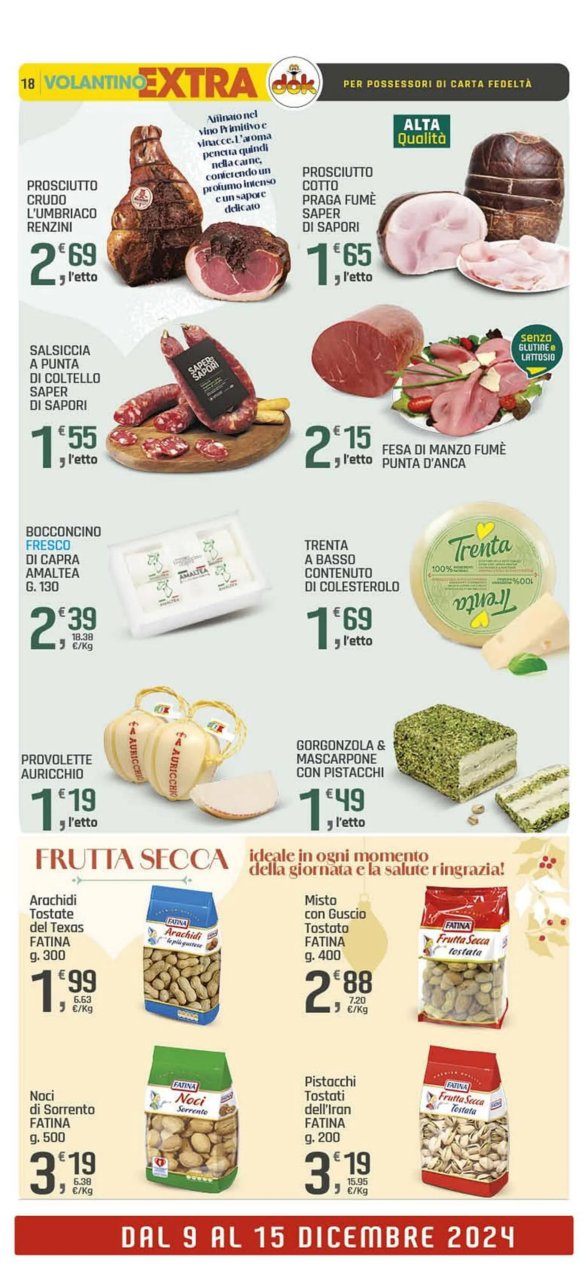 Volantino Doc Supermercati da 4 dicembre a 15 dicembre di 2024 - Pagina del volantino 18