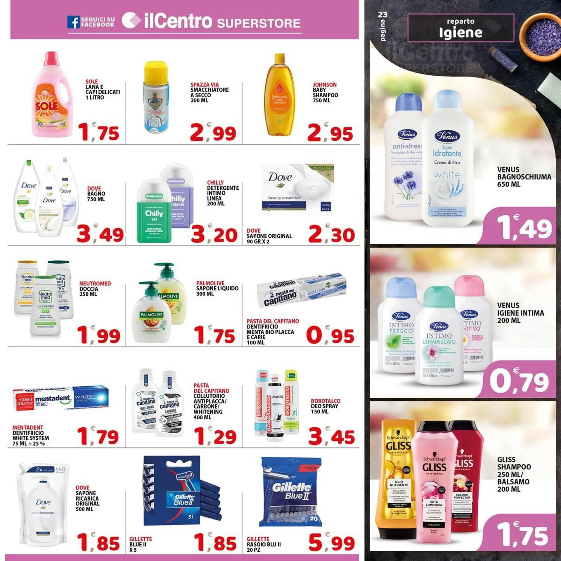 Volantino Il Centro Superstore da 2 maggio a 13 maggio di 2025 - Pagina del volantino 23