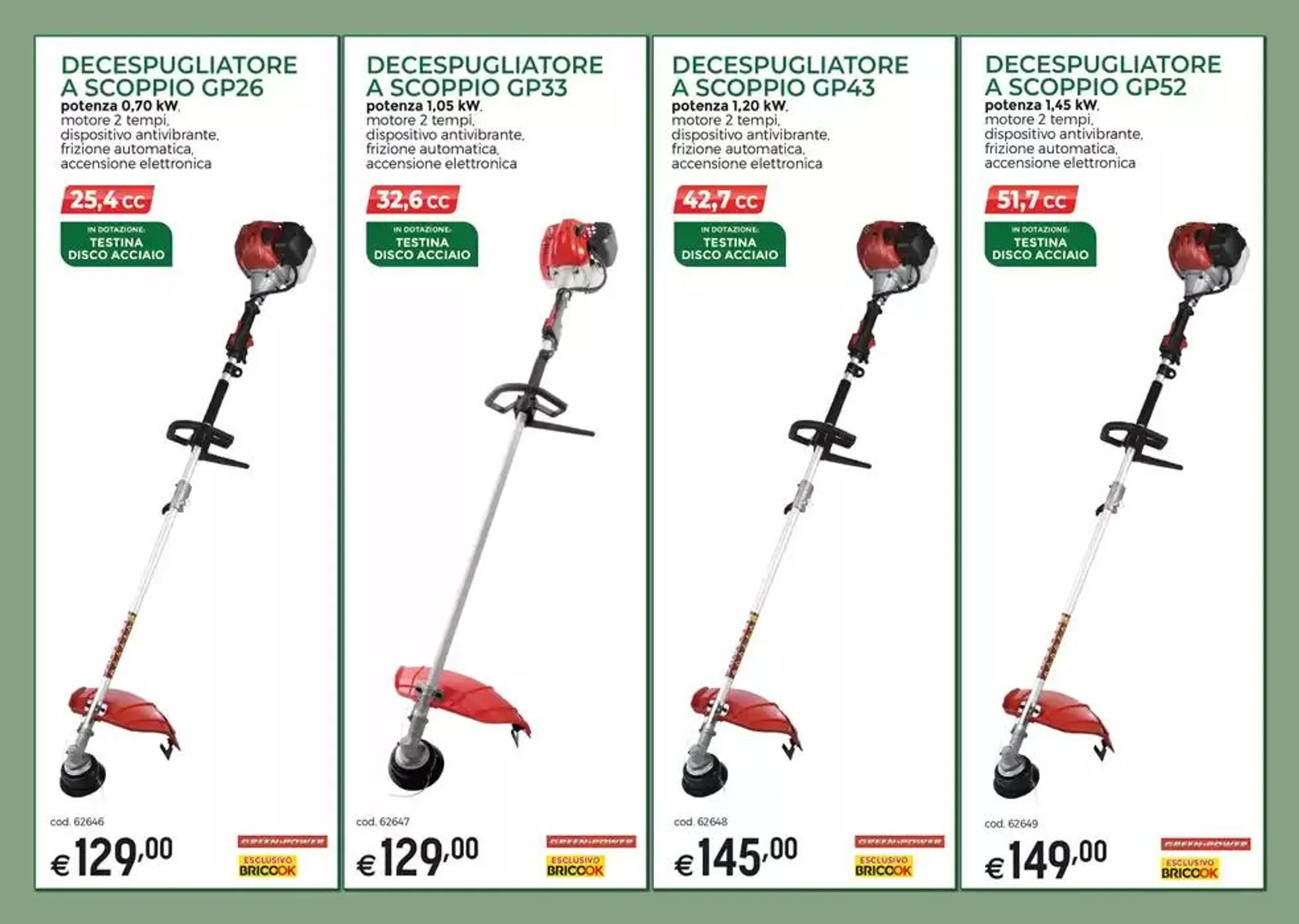 Macchine da giardino  da 19 marzo a 22 settembre di 2025 - Pagina del volantino 4