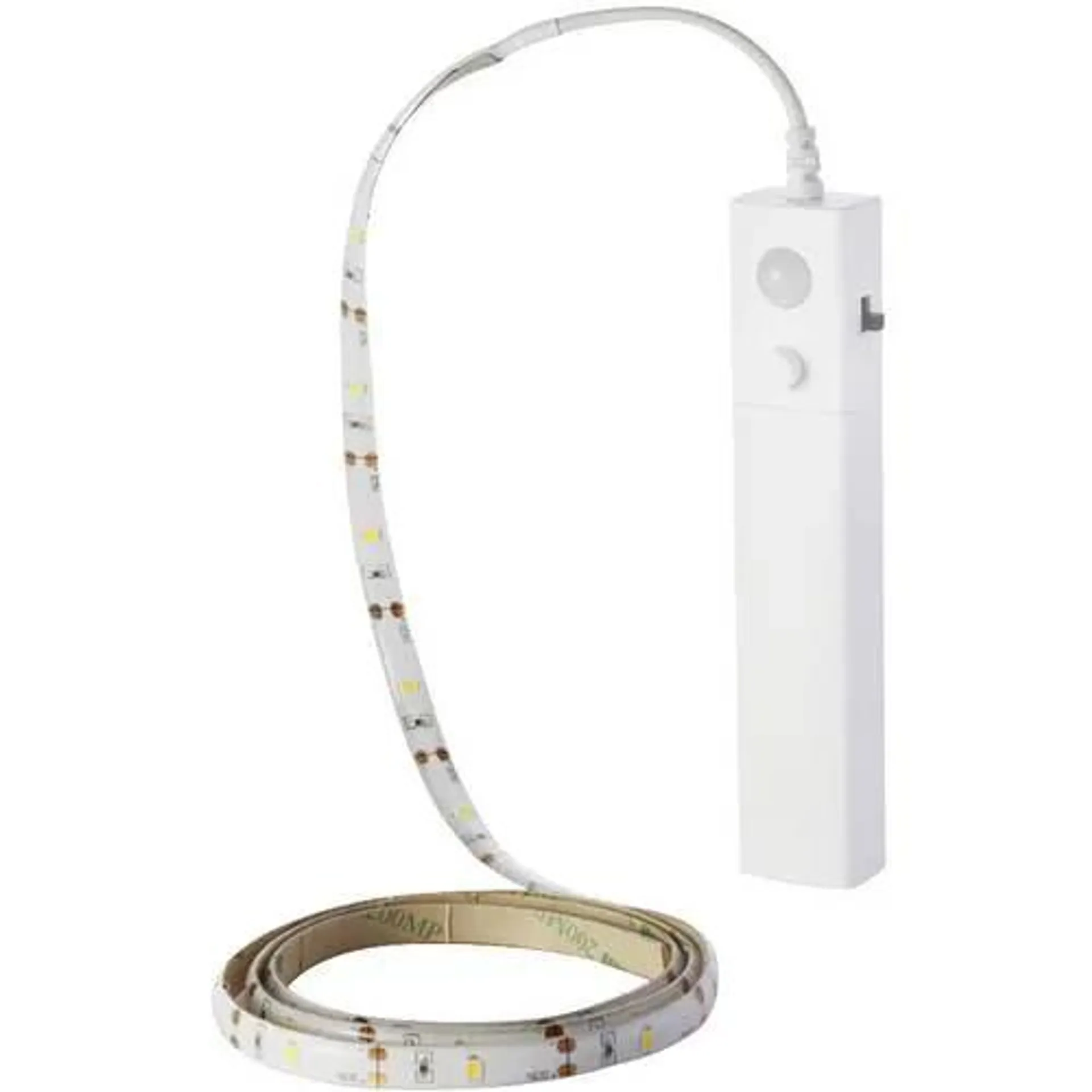 Striscia Led a Batteria 6V 2,4W 4000K Con Sensore Movimento PIR IP65 1 Metro 30 SMD 2835 SKU-2574