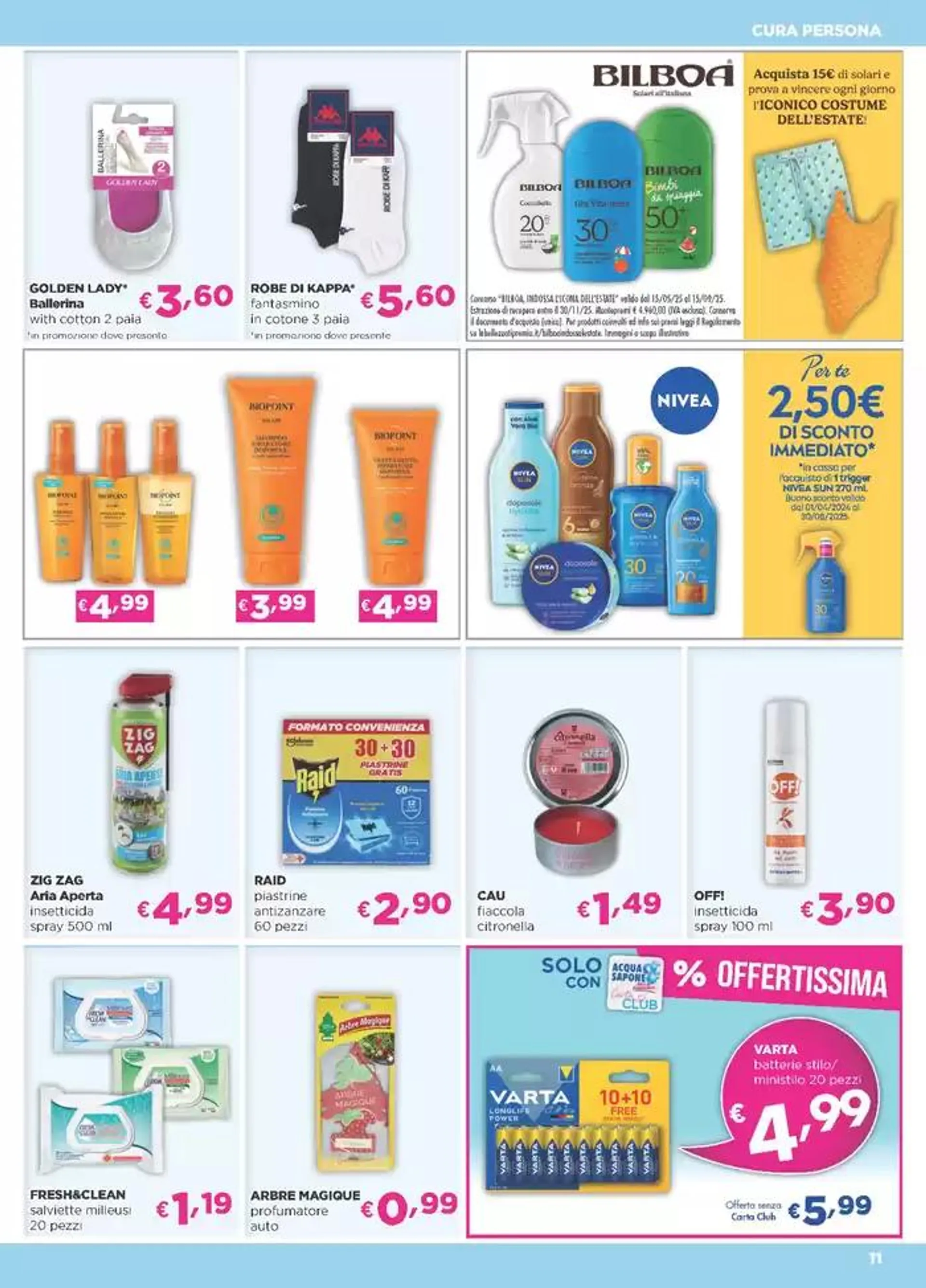 Da giovedi 22 maggio a Martedì 10 giugno 2025 da 21 maggio a 10 giugno di 2025 - Pagina del volantino 11