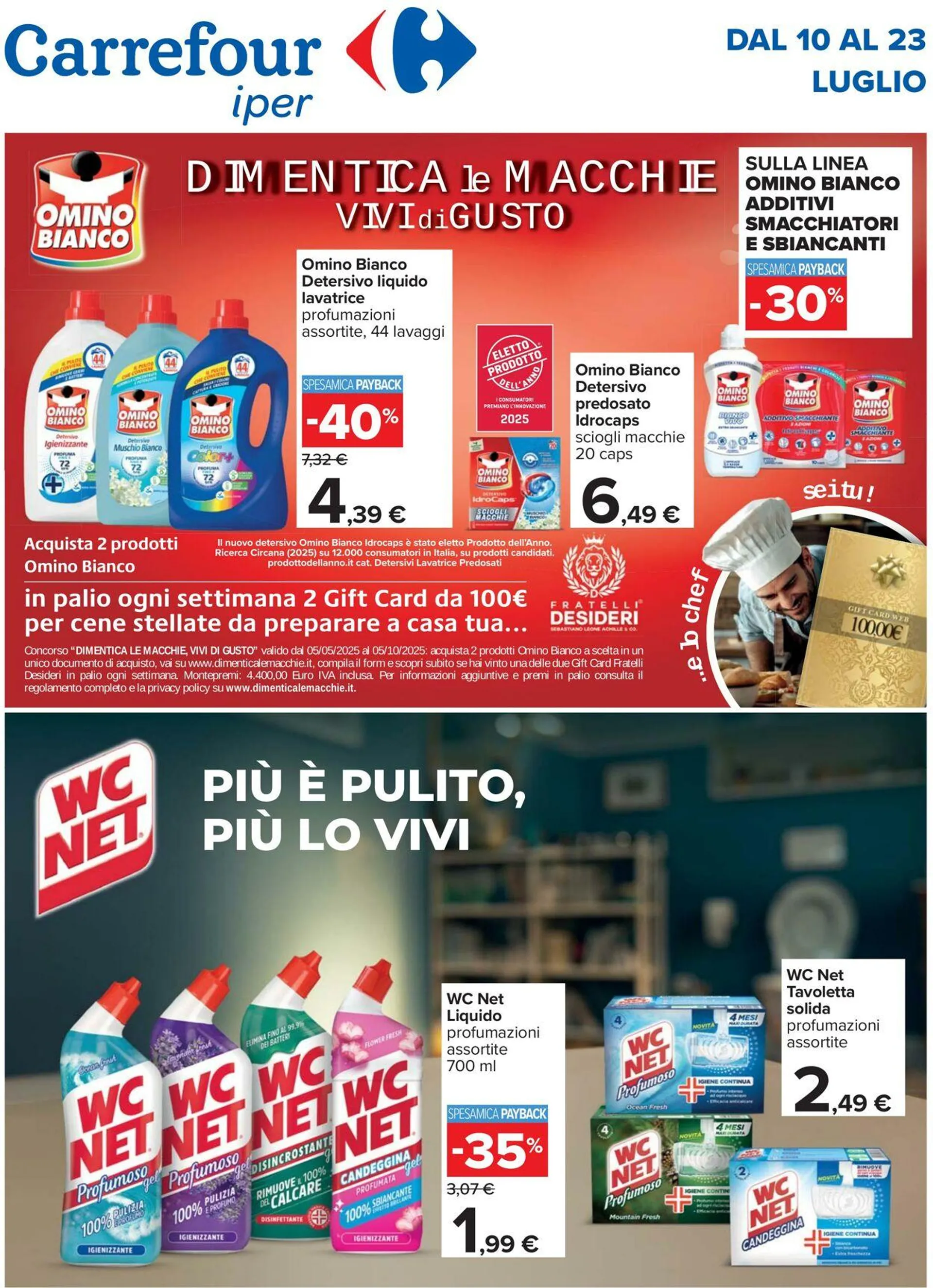 Carrefour Volantino attuale da 10 luglio a 23 luglio di 2025 - Pagina del volantino 1