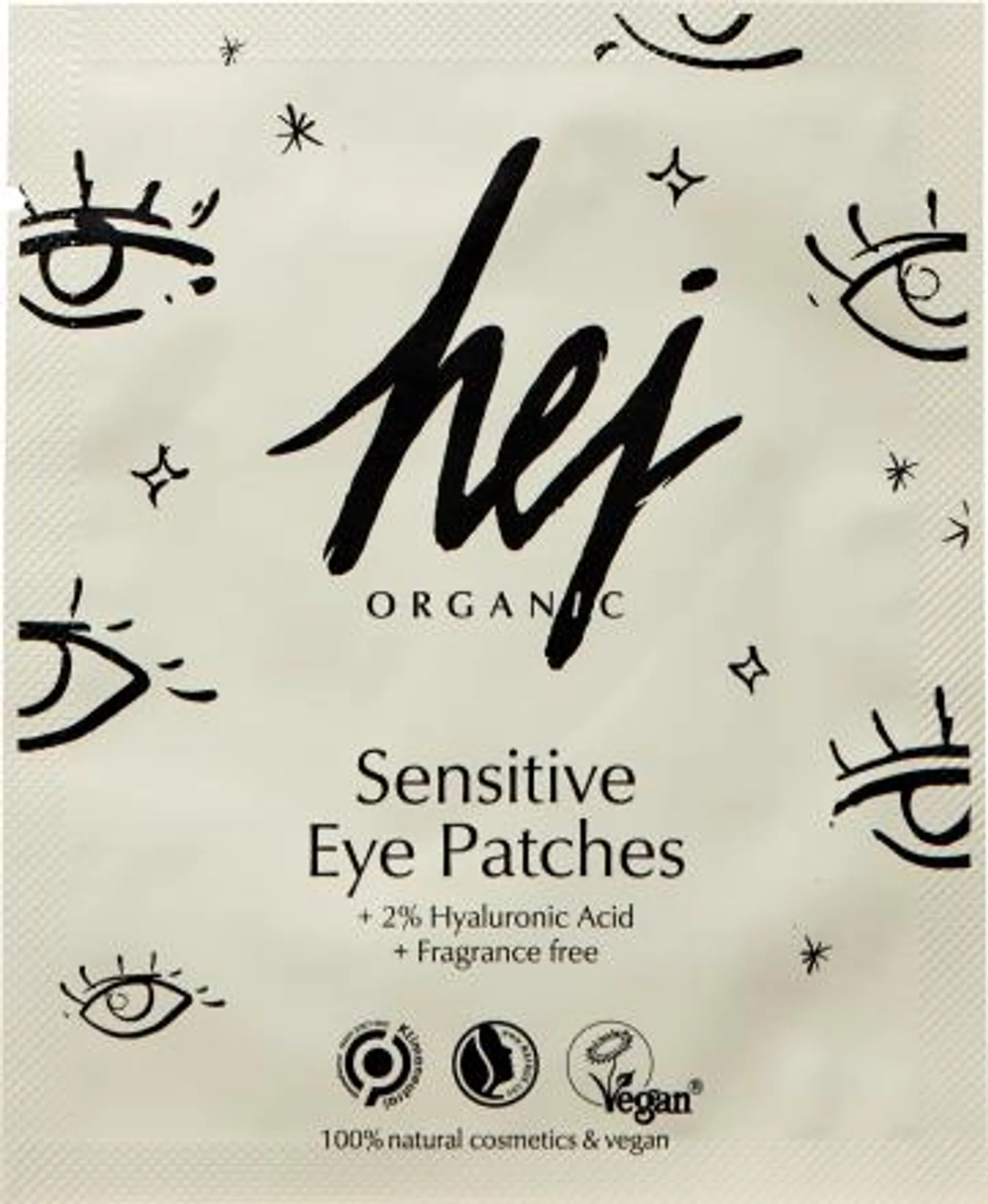 Patch per occhi Sensitive, 2 pz