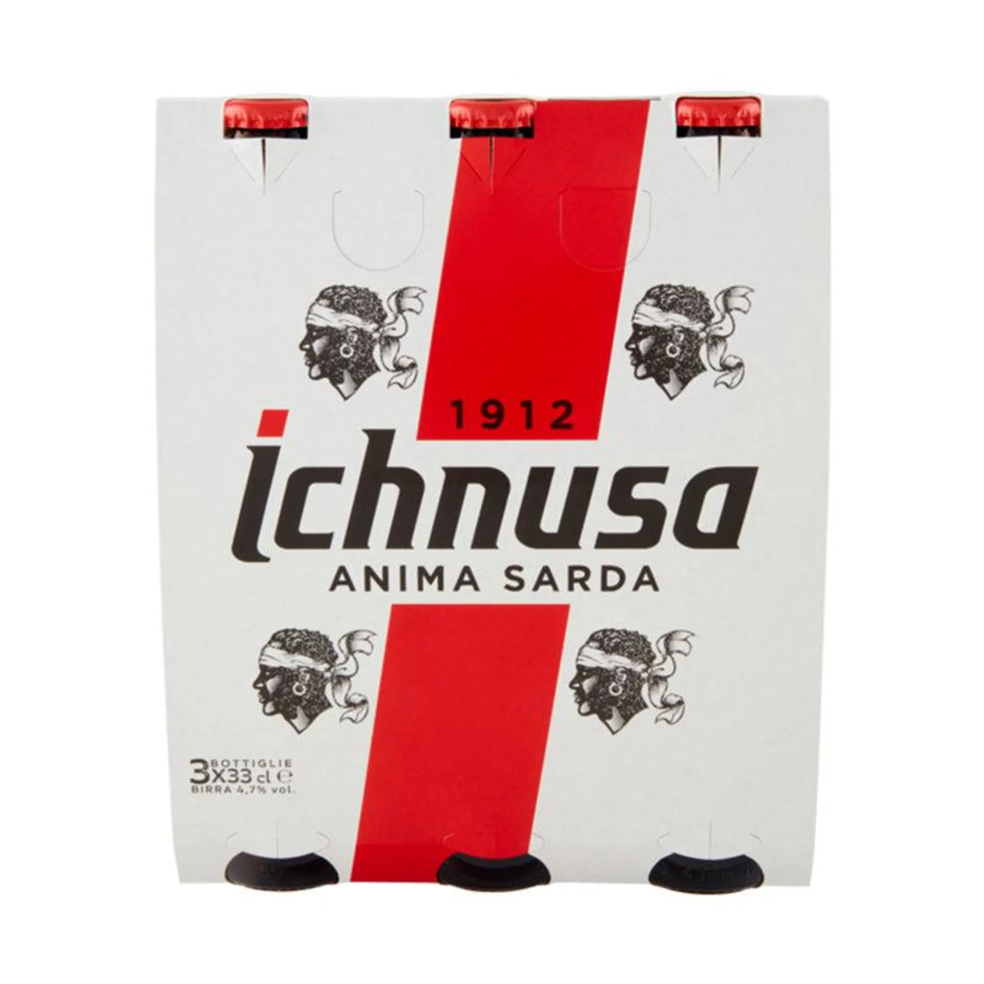 Birra Ichnusa 3 Pezzi 33cl