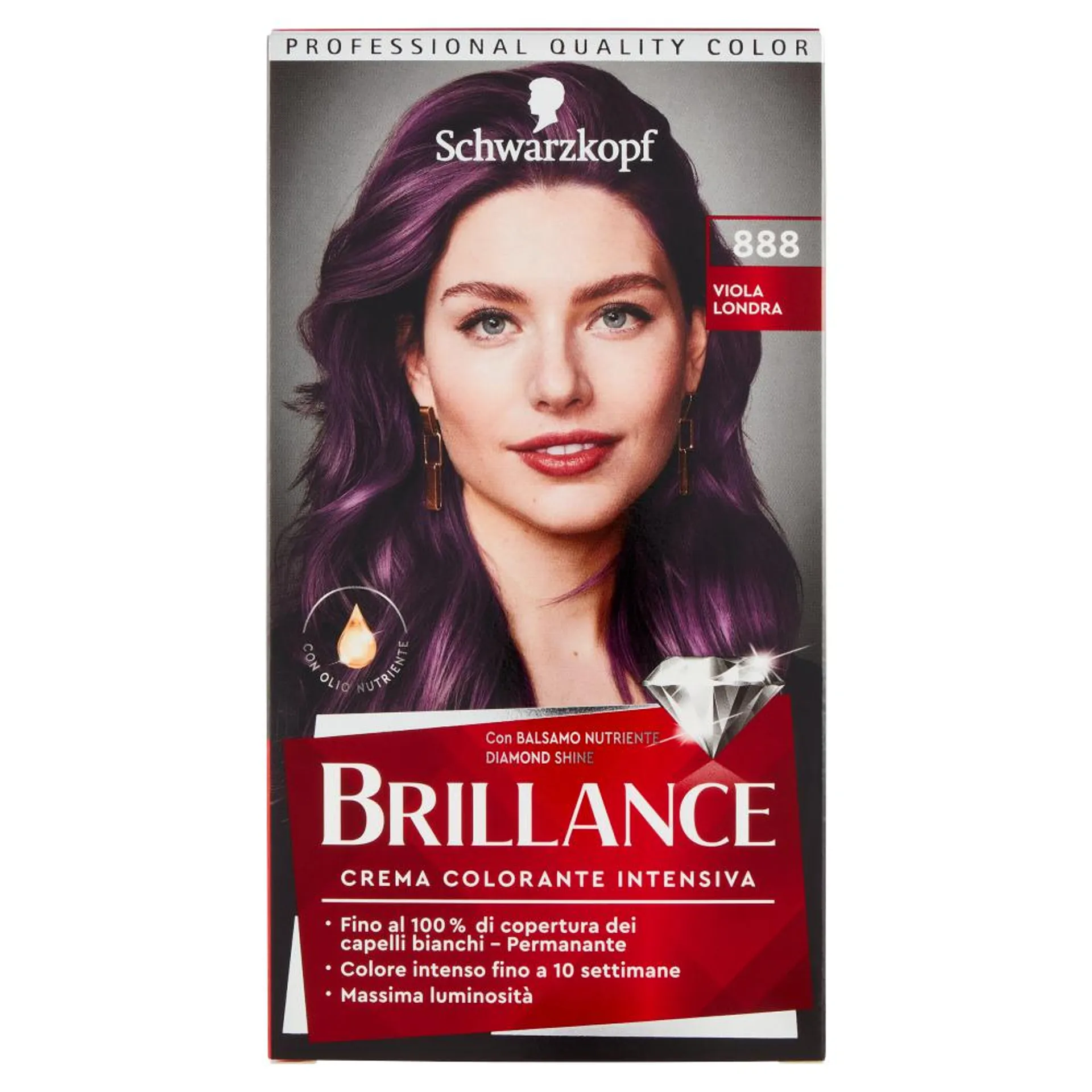 Brillance Crema Colorante Intensiva 888 Viola Londra