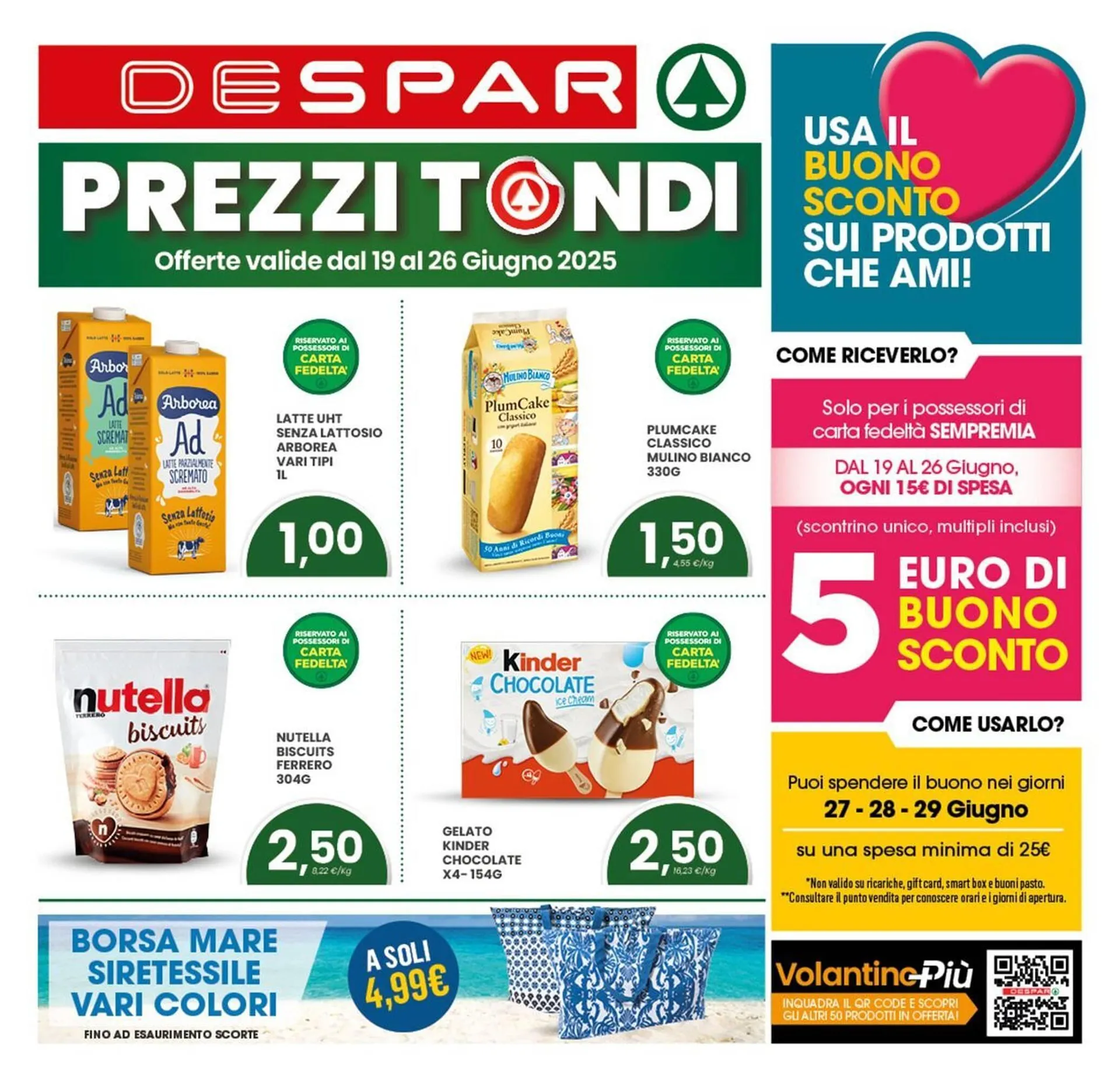 Volantino Despar da 19 giugno a 26 giugno di 2025 - Pagina del volantino 1