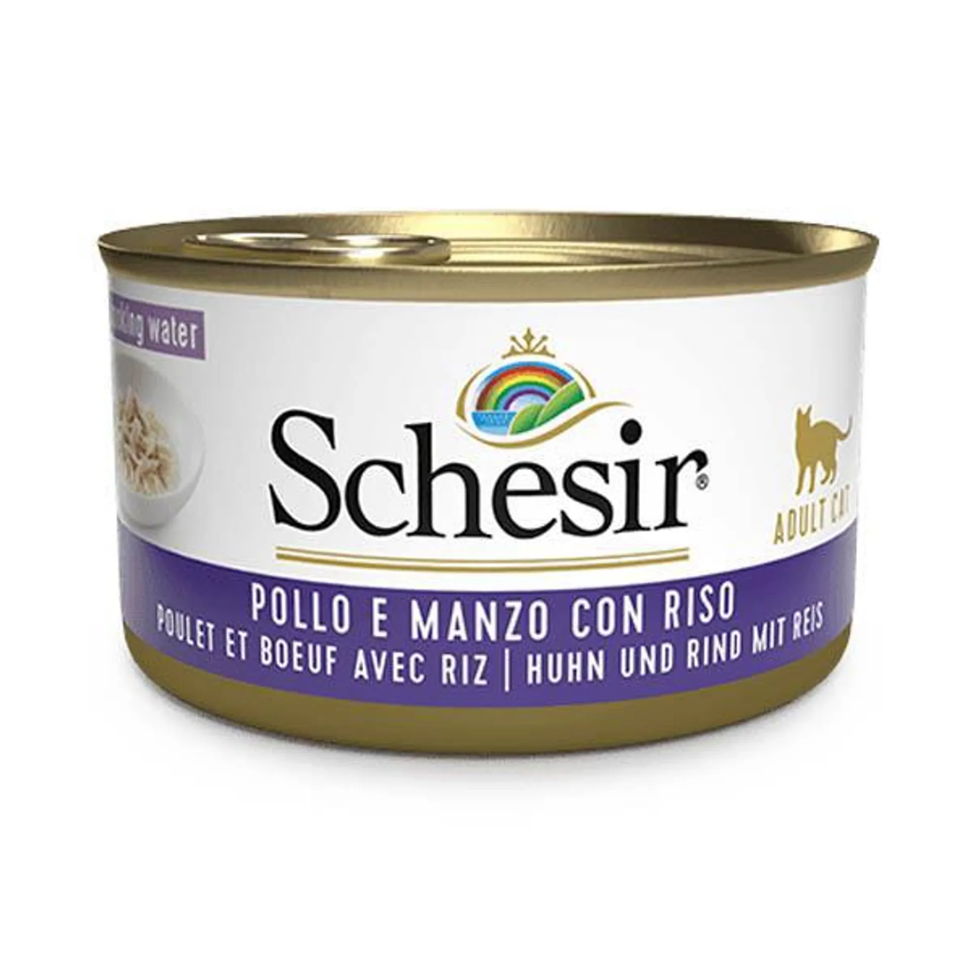 Schesir Gatti Adulti con Riso 85g