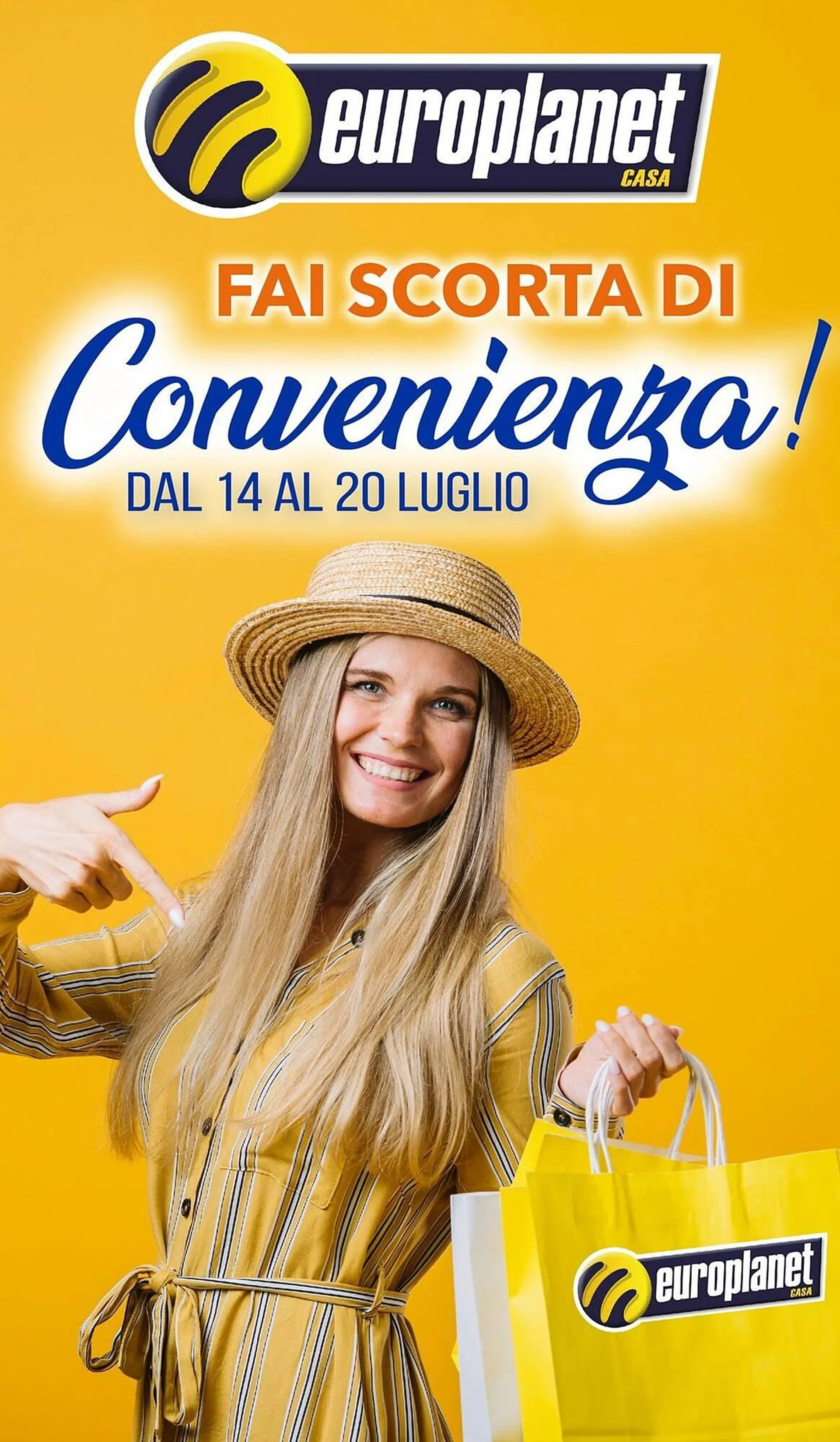 Volantino Europlanet Casa da 14 luglio a 20 luglio di 2025 - Pagina del volantino 1