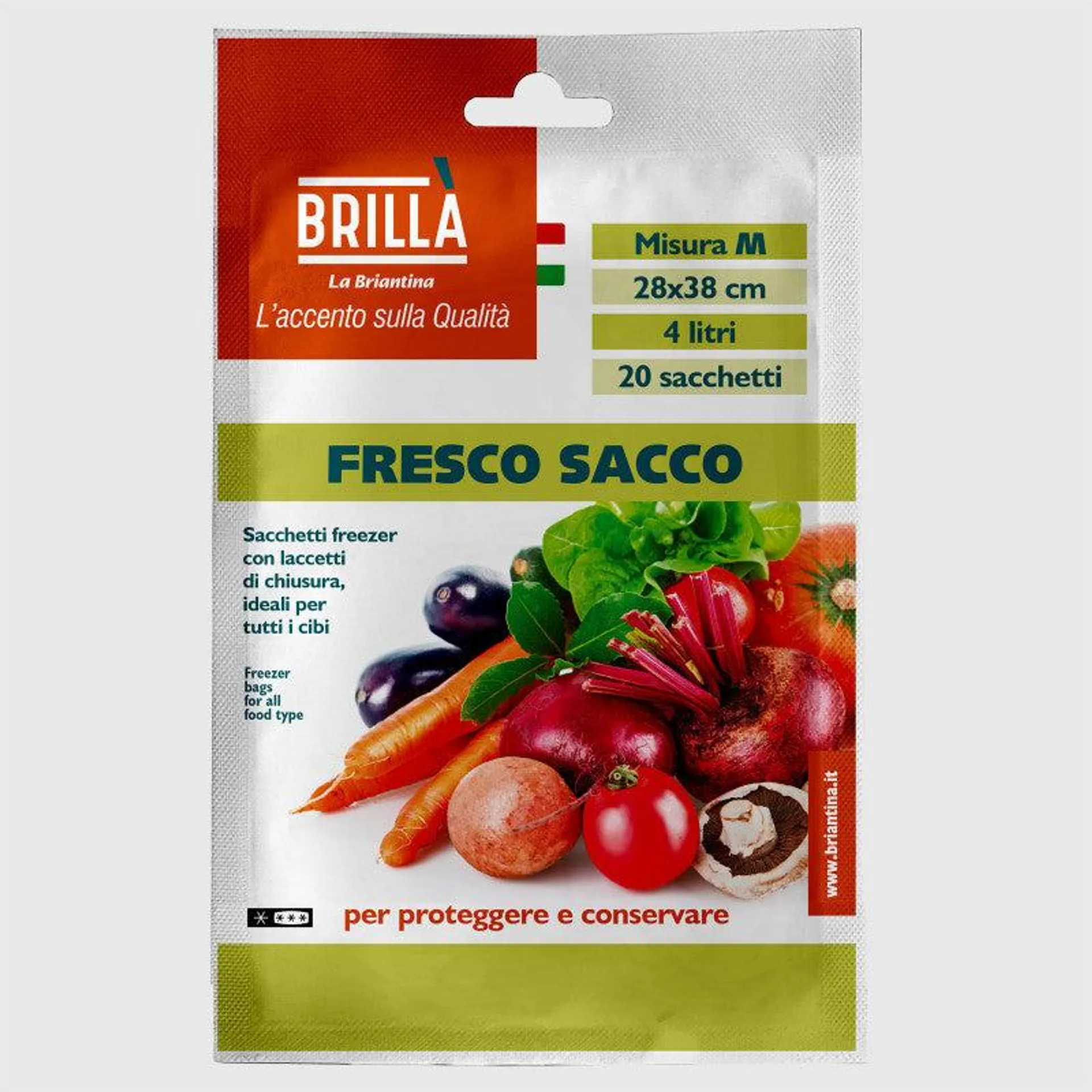 Briancasa Fresco Sacco 20Pz.Freezer