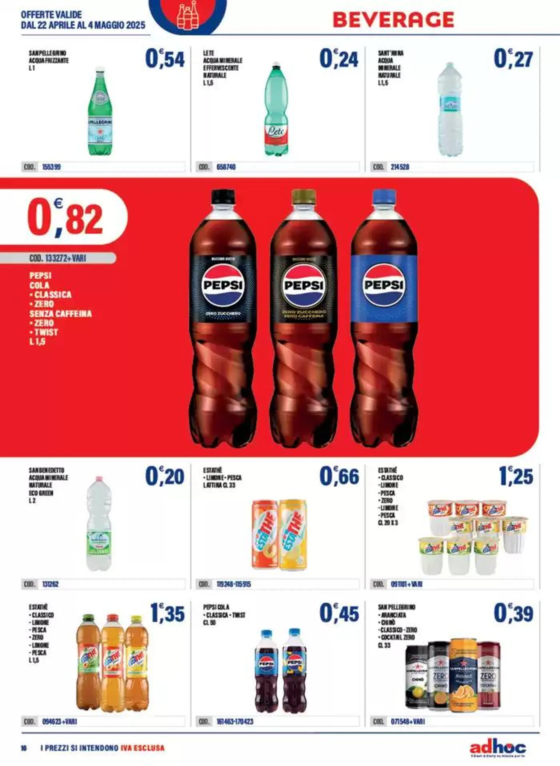 Offerte valide dal 22 aprile al 4 maggio da 22 aprile a 4 maggio di 2025 - Pagina del volantino 16
