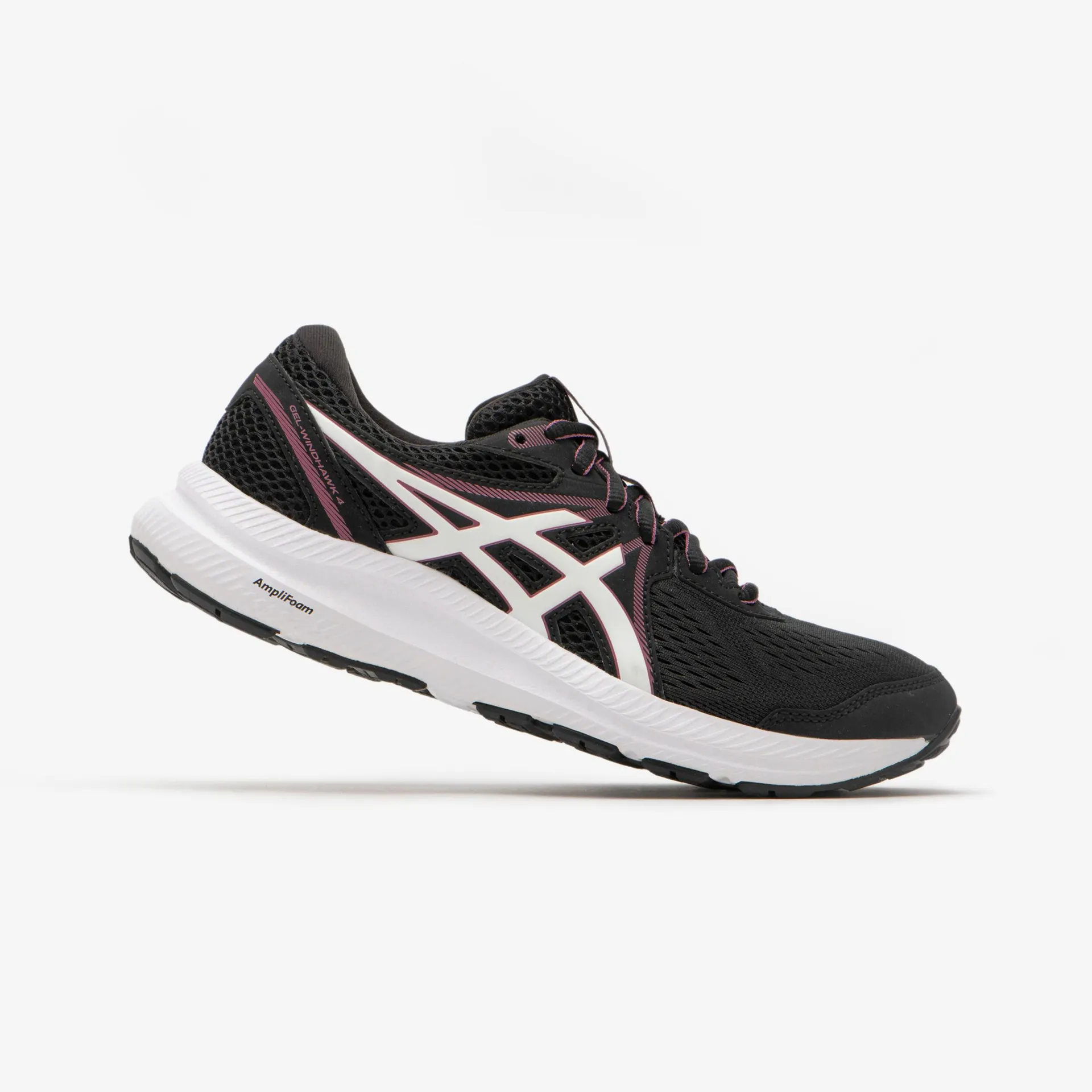 Scarpe running donna Asics GEL WINDHAWK 4 nero-rosa