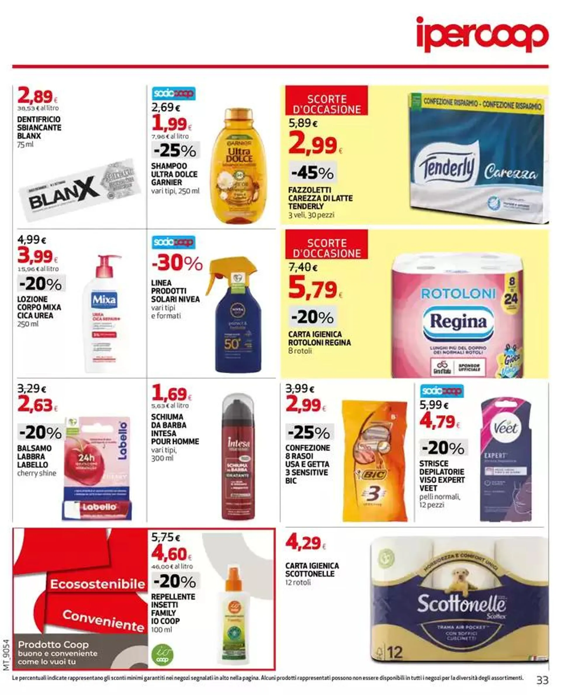 Grandi marche 30% 40% 50% da 8 maggio a 21 maggio di 2025 - Pagina del volantino 33