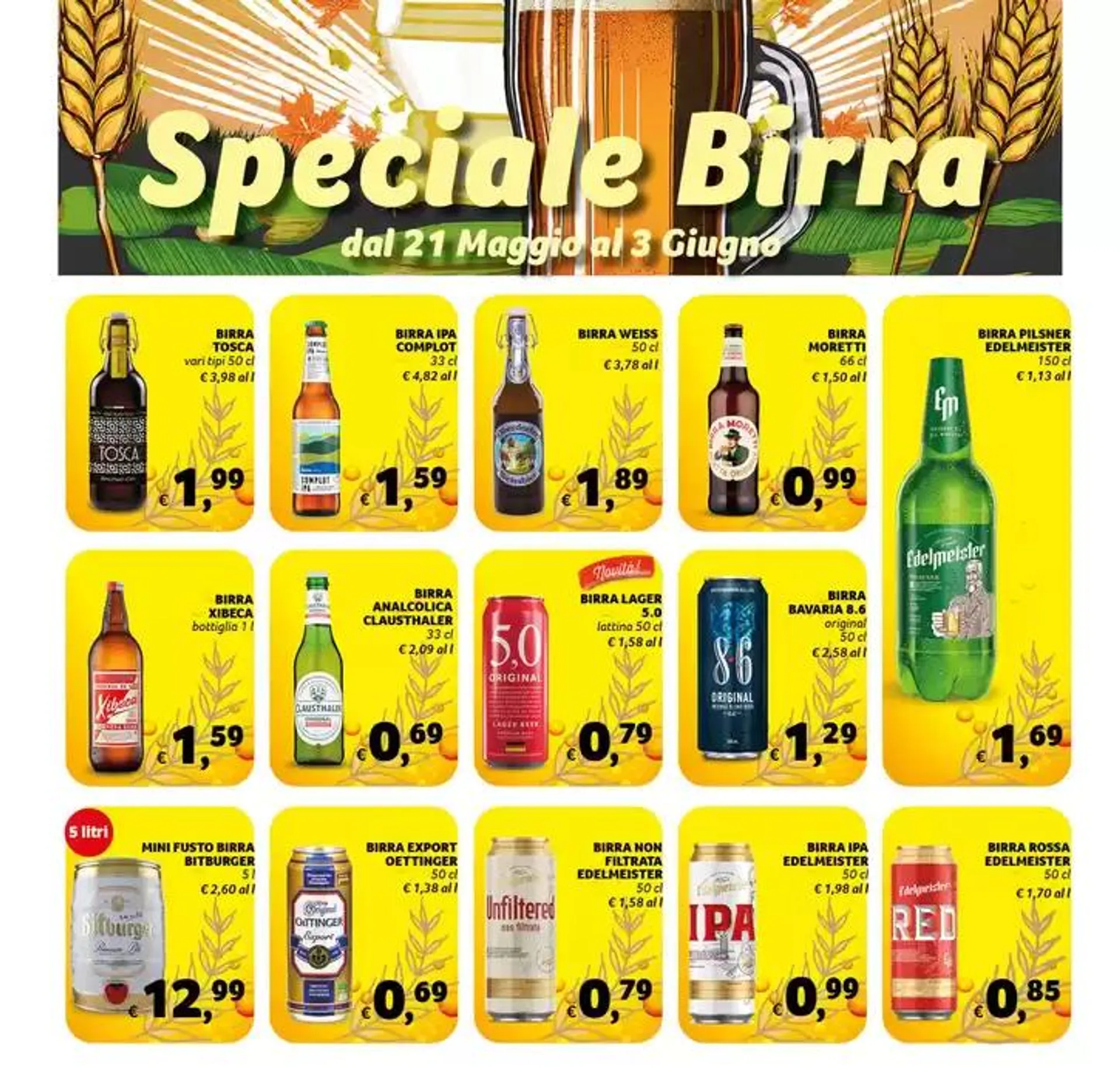 Offerte a tutta Birra da 21 maggio a 3 giugno di 2025 - Pagina del volantino 13