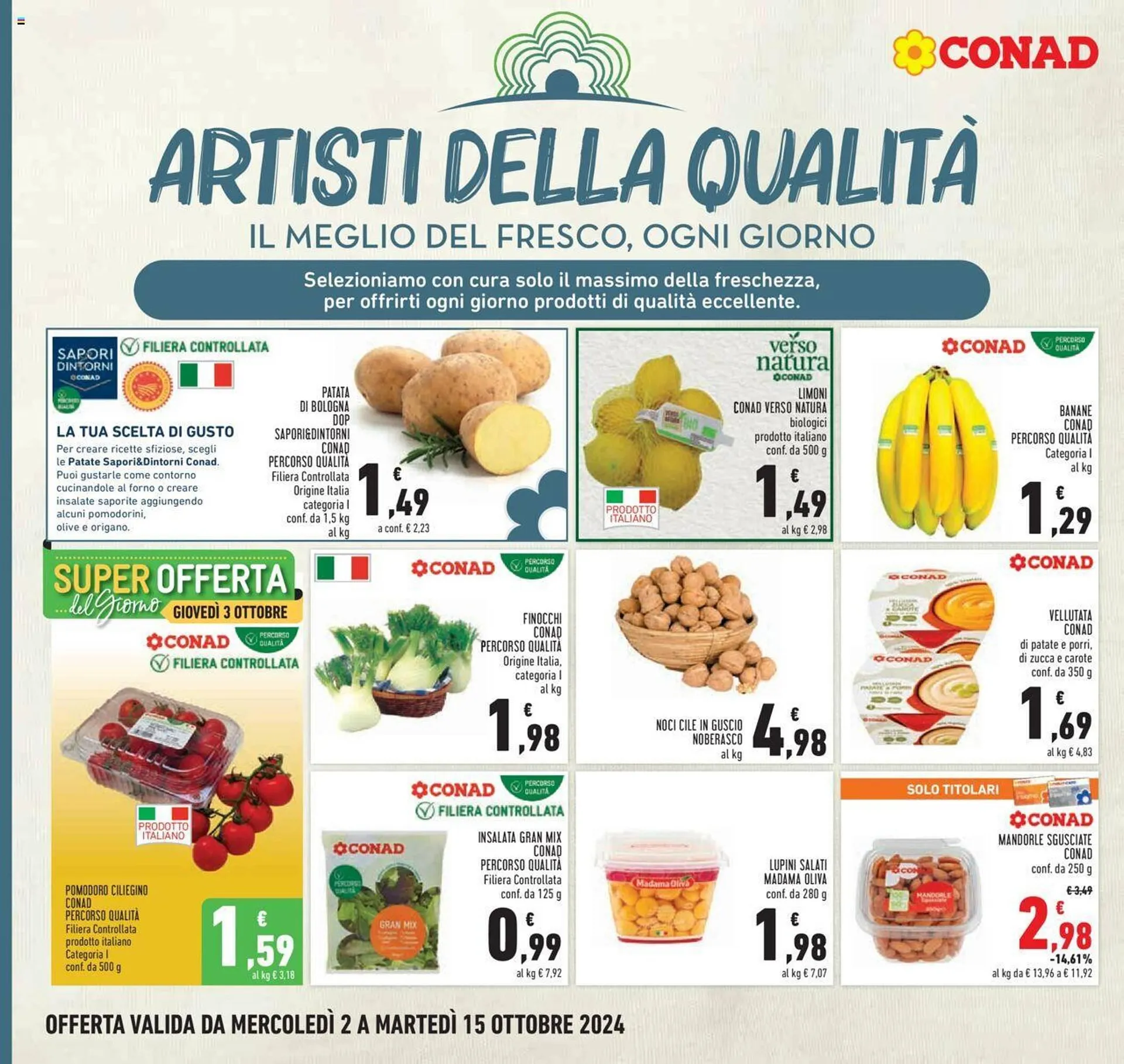 Volantino Conad da 2 ottobre a 15 ottobre di 2024 - Pagina del volantino 10