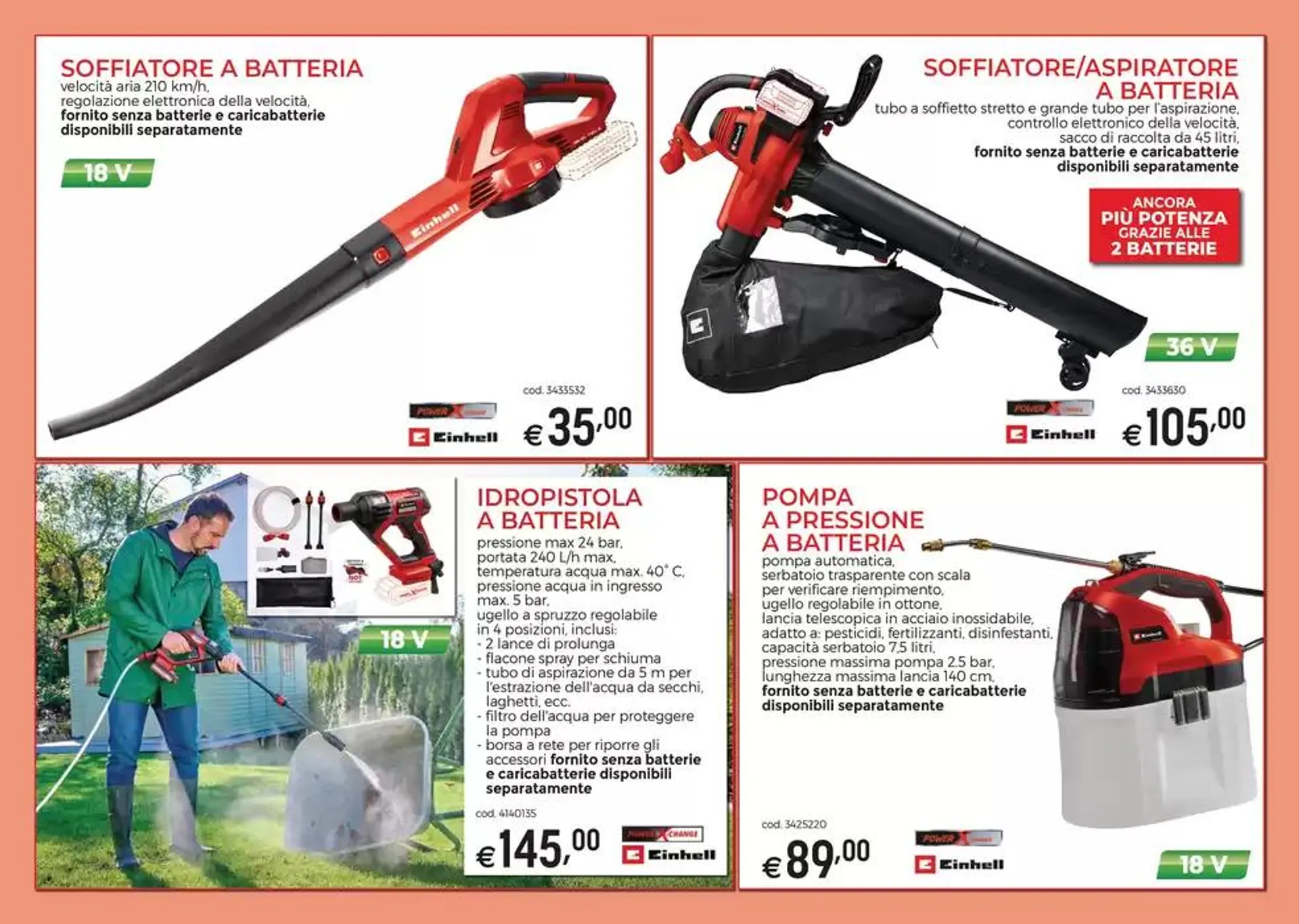 Macchine da giardino  da 19 marzo a 22 settembre di 2025 - Pagina del volantino 24