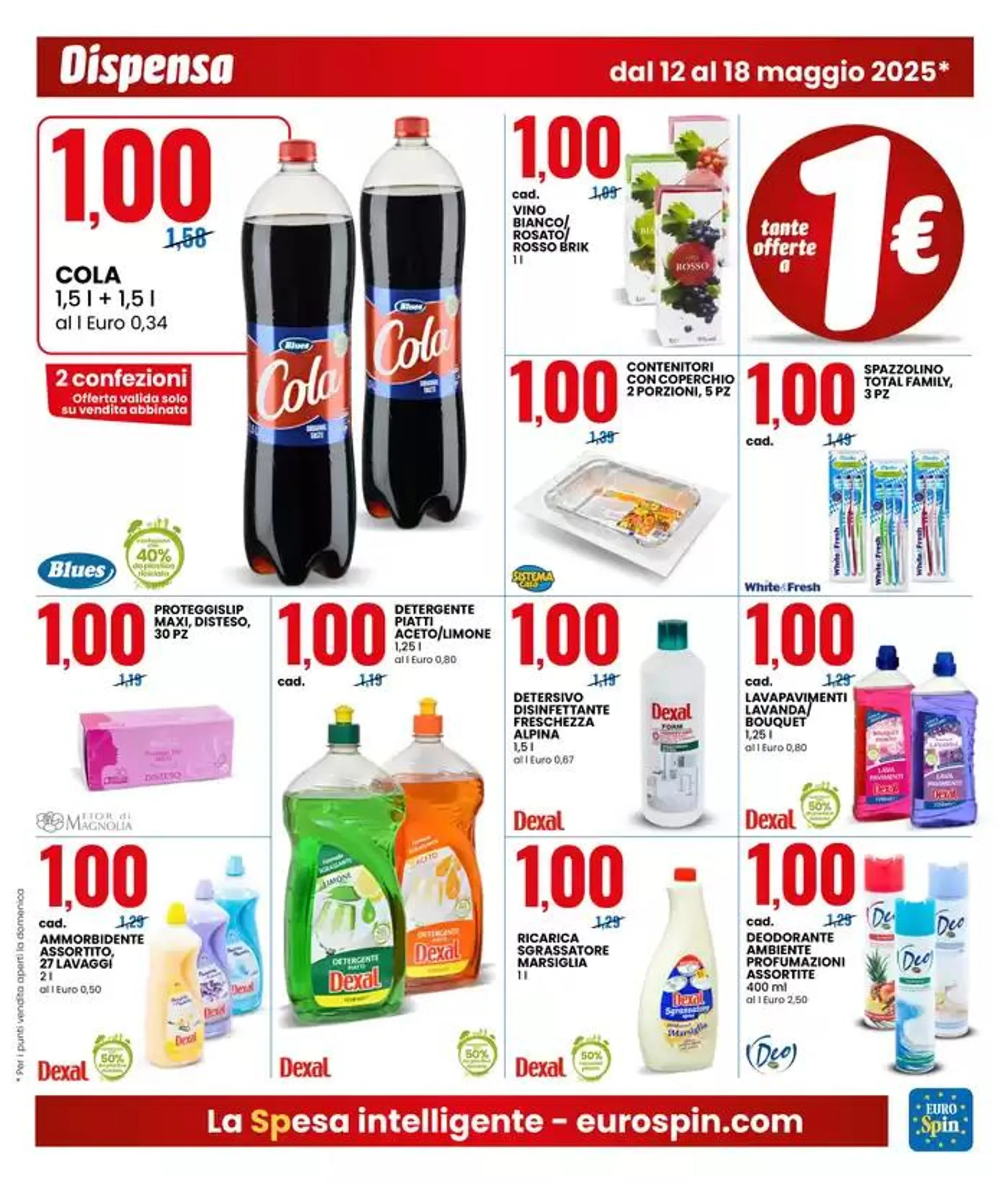 Tante offerte a 1€ da 12 maggio a 18 maggio di 2025 - Pagina del volantino 5