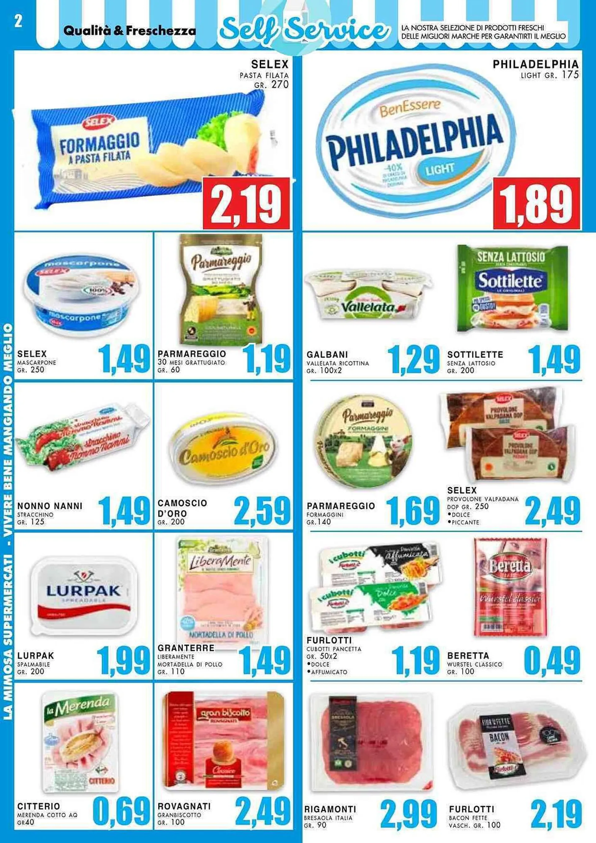 Volantino La Mimosa Supermercati da 2 aprile a 14 aprile di 2024 - Pagina del volantino 2