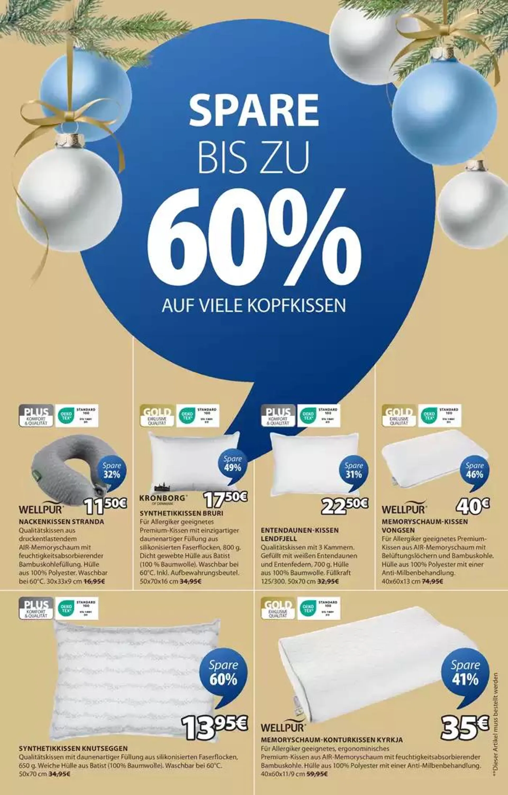 Alle Weihnachtsartikel zu tollen Preisen da 25 novembre a 1 gennaio di 2025 - Pagina del volantino 15