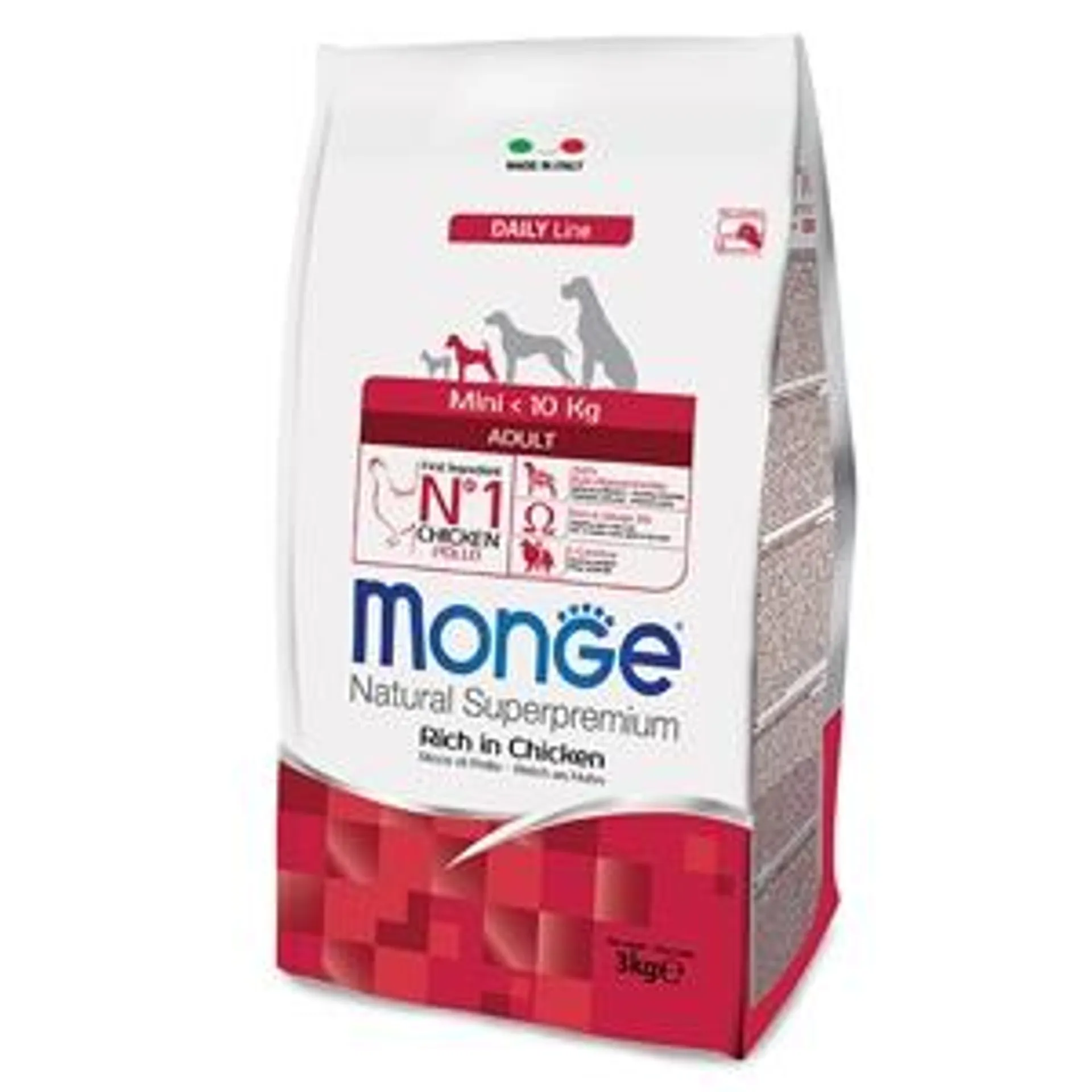 Monge - Natural Superpremium Mini Adult Ricco di Pollo