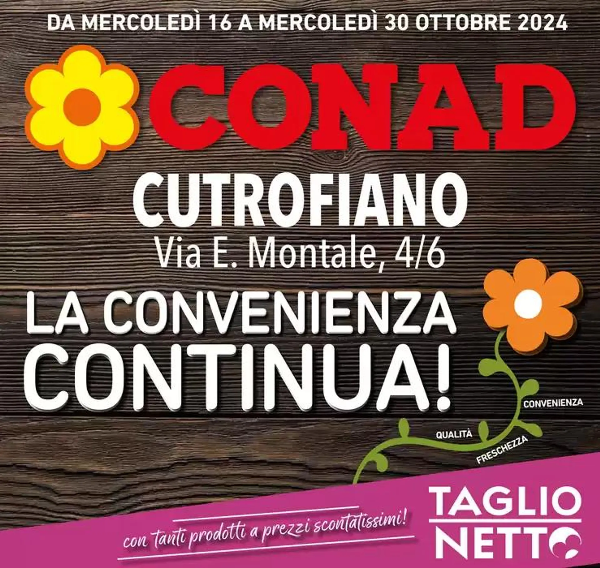 La convenienza continua! da 16 ottobre a 30 ottobre di 2024 - Pagina del volantino 1