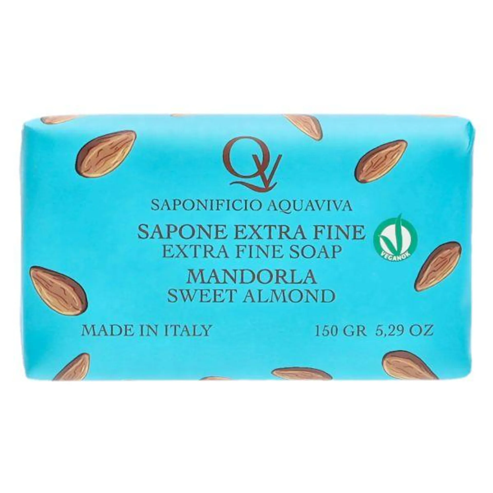 AQUAVIVA SAPONETTA EXTRA FINE MANDORLA 150GR