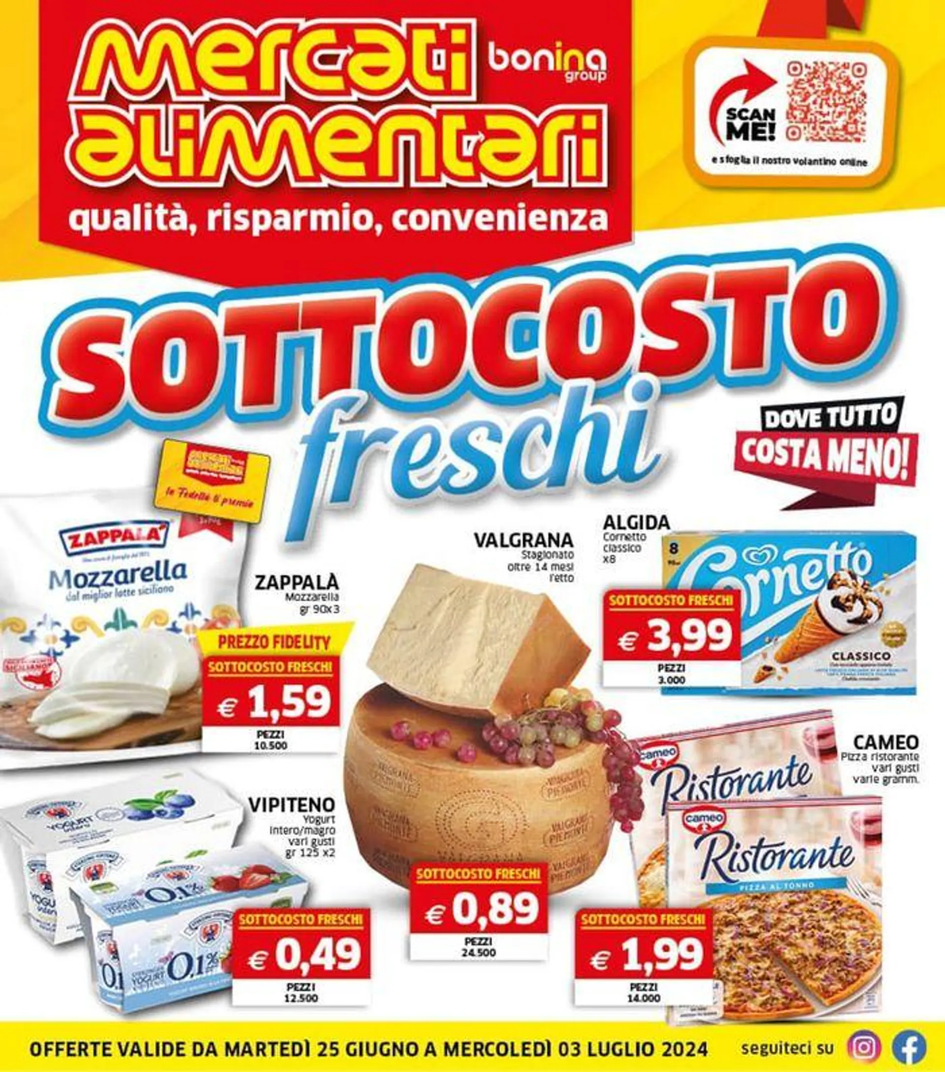 Sottocosto freschi  - 1