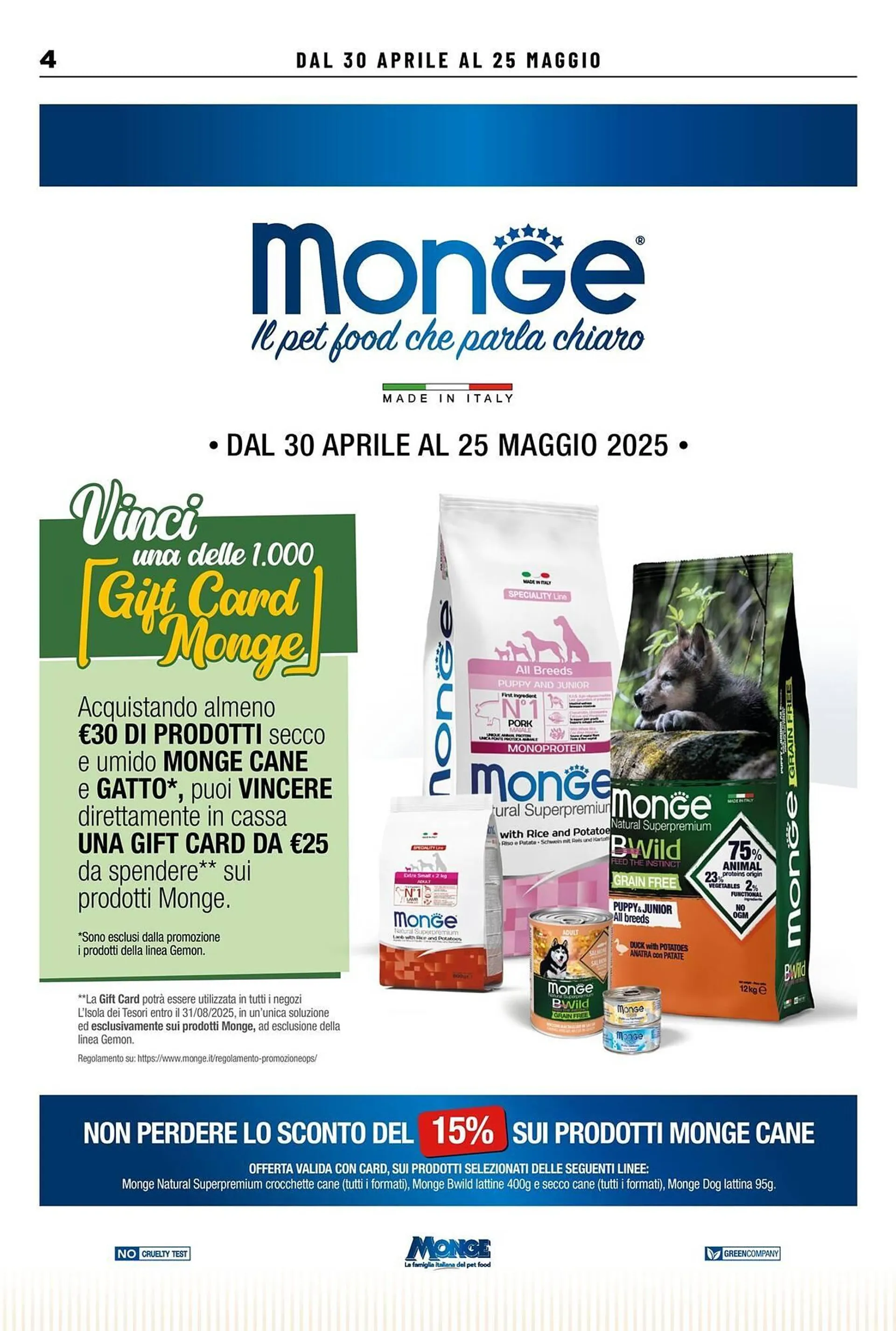 Volantino L´Isola dei Tesori da 30 aprile a 25 maggio di 2025 - Pagina del volantino 4