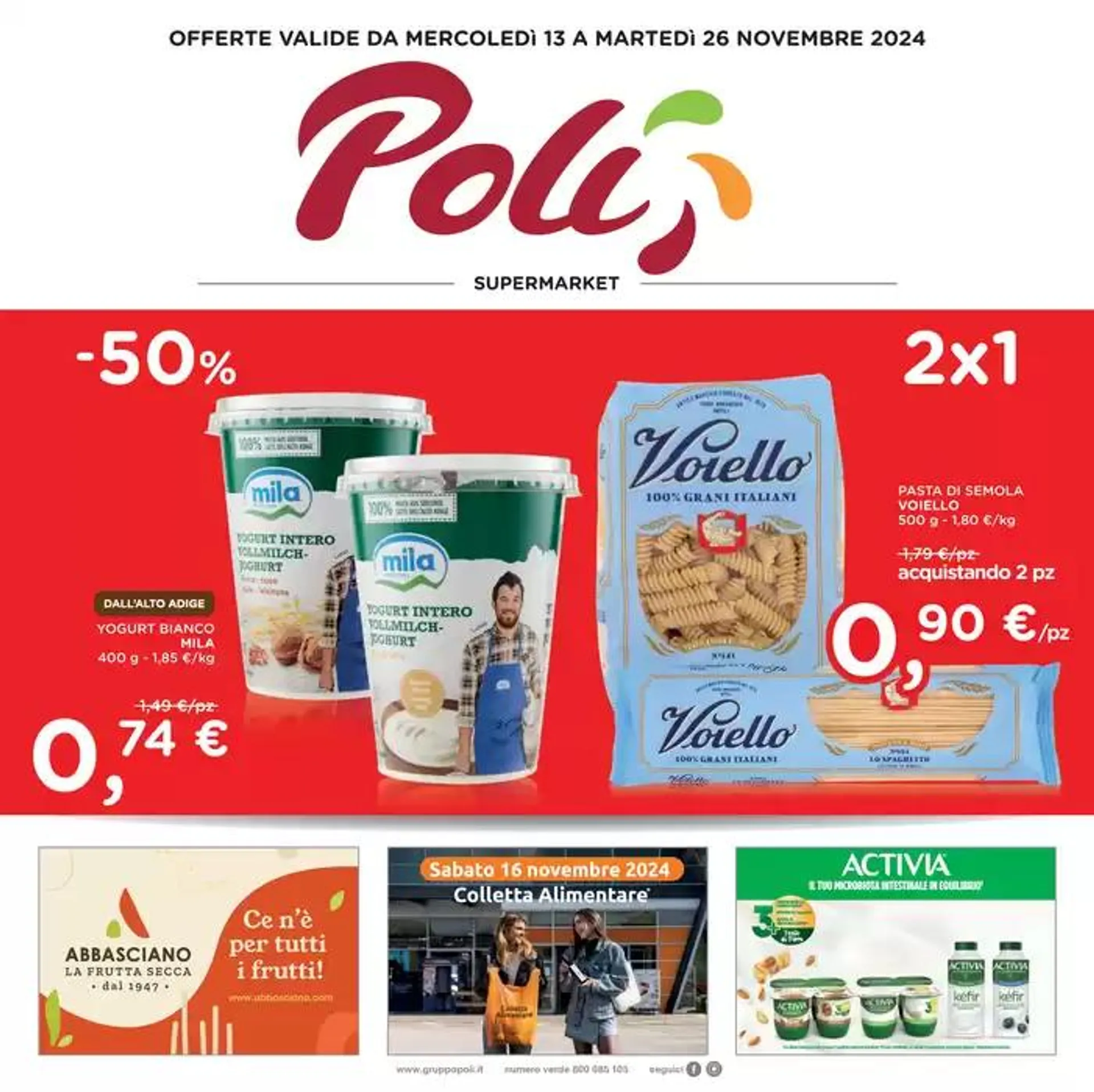 Offerte valide da 13 al 26 novembre  - 1