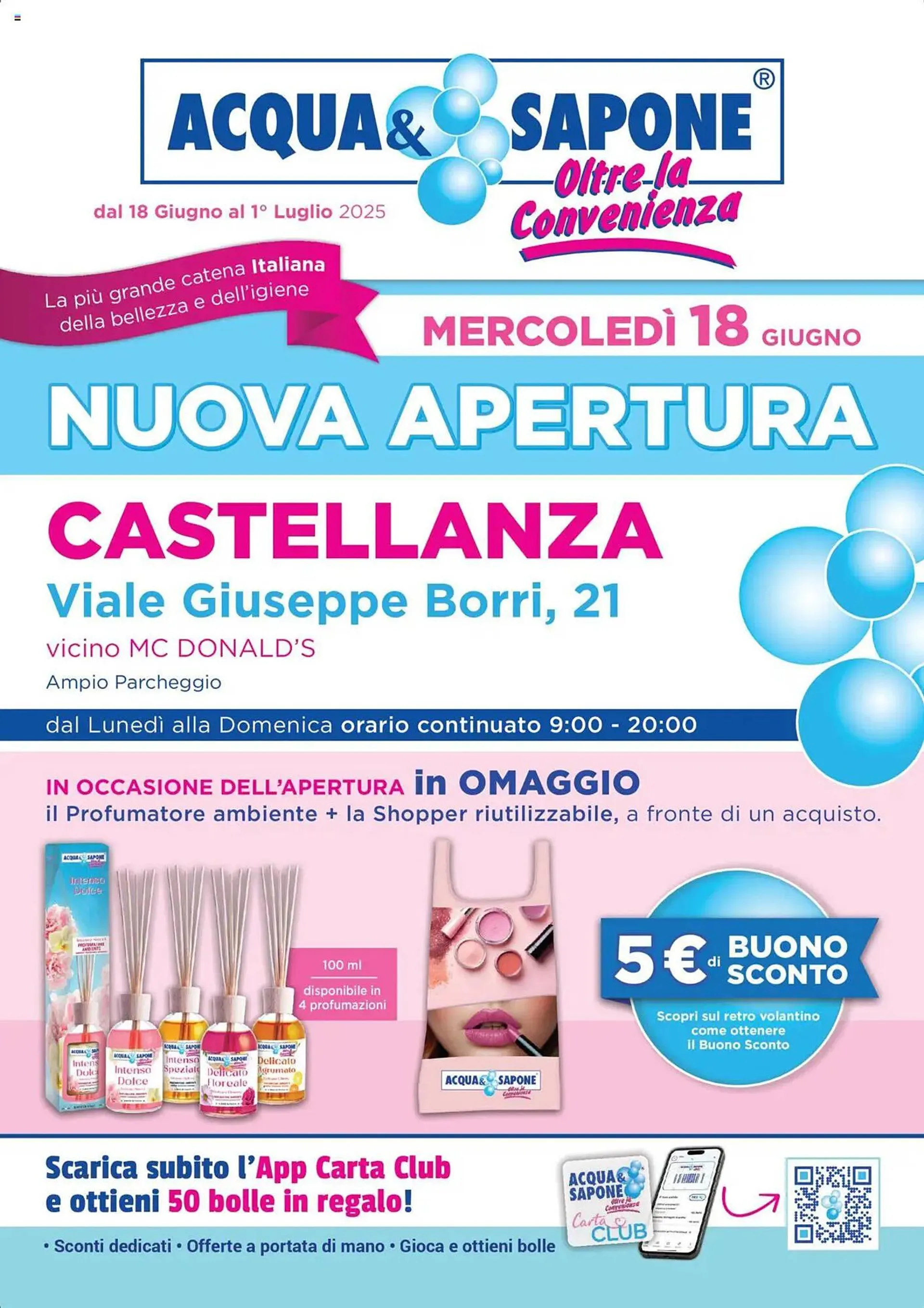Volantino Acqua & Sapone - 1