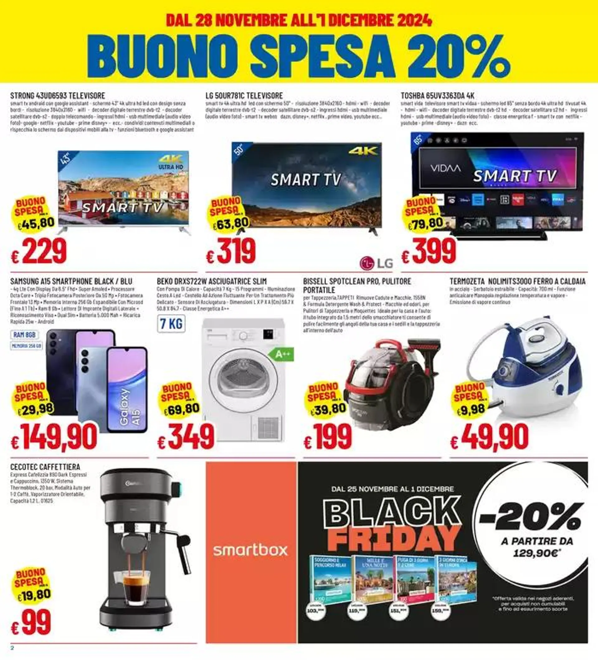 BUONO SCONTO da 28 novembre a 1 dicembre di 2024 - Pagina del volantino 2