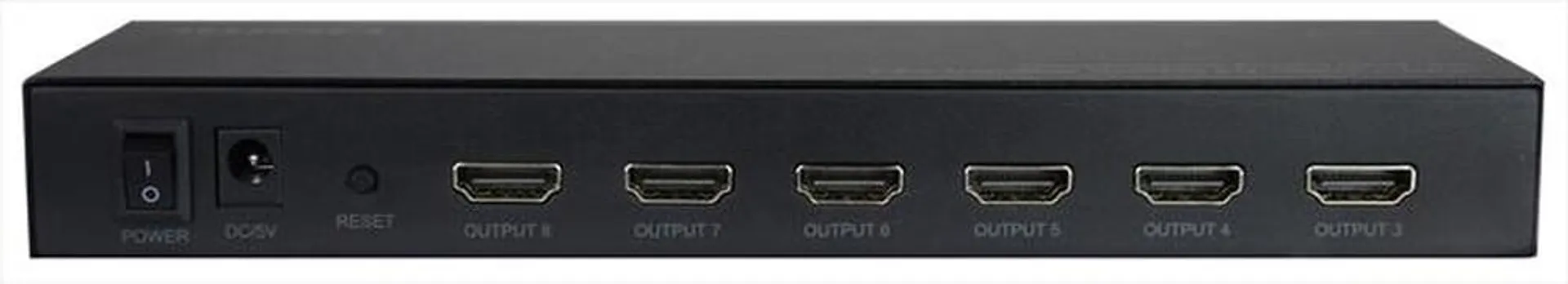 KARMA - Splitter HDMI Professionale 1 In/8 Out SPL 8PRO-Nero