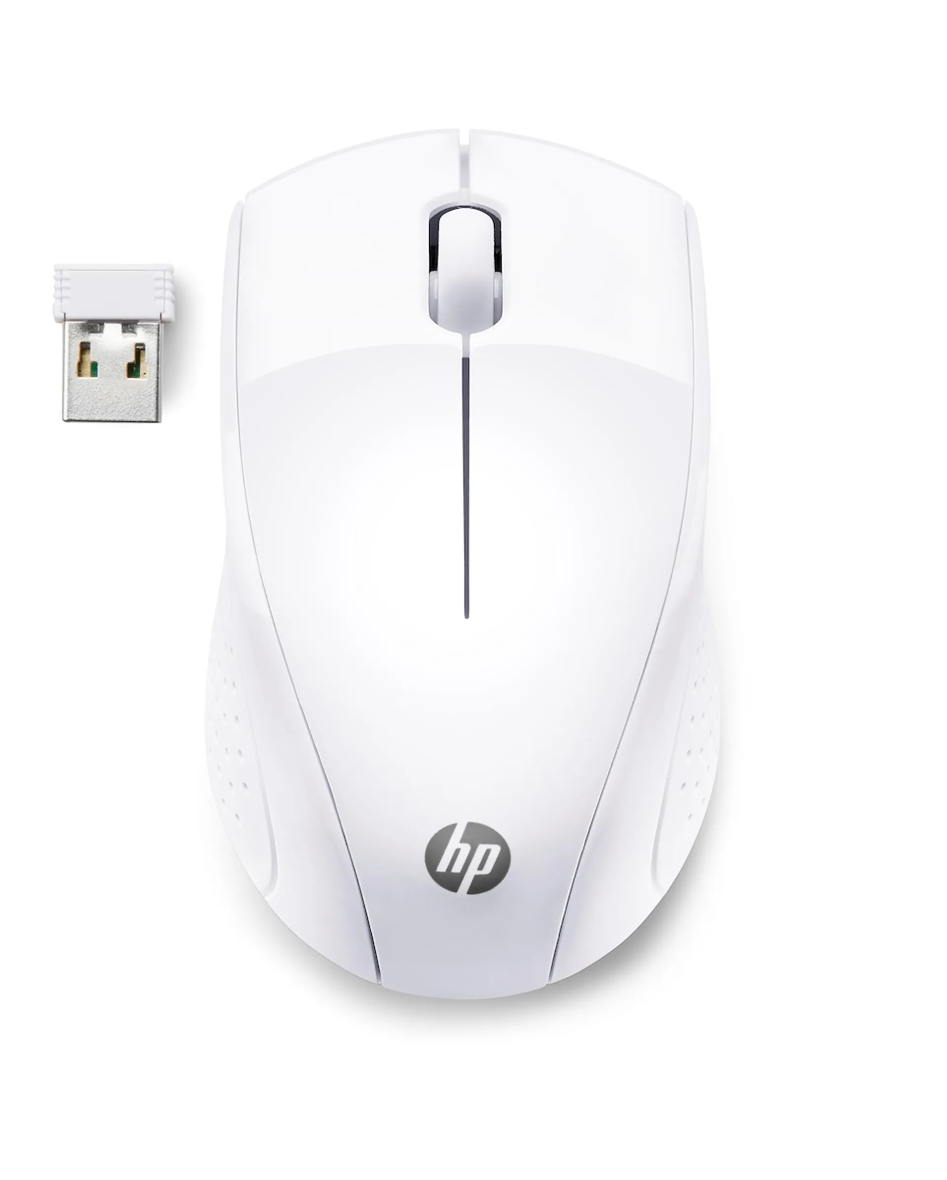 HP - HP Wireless Mouse 220, Snow White