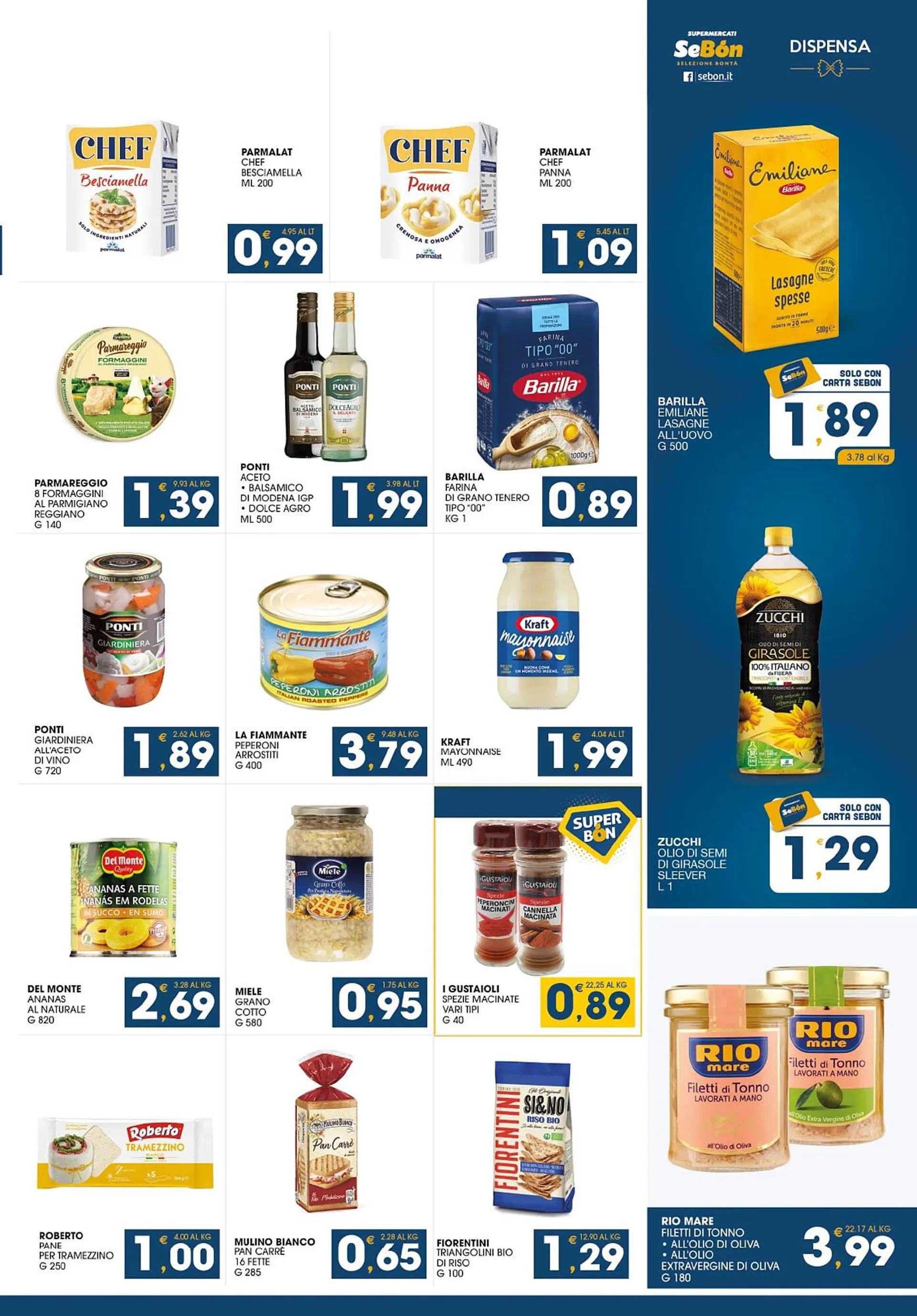 Volantino SeBón Supermercati da 13 dicembre a 25 dicembre di 2024 - Pagina del volantino 17