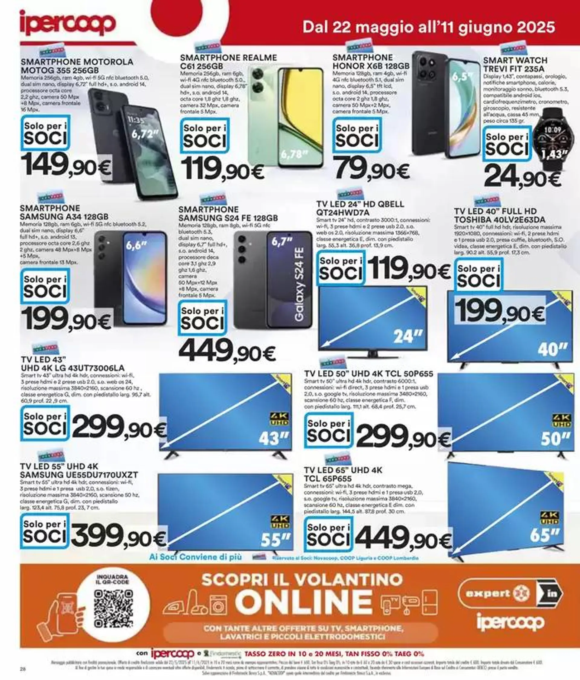 Sconti fino al 50 % da 22 maggio a 4 giugno di 2025 - Pagina del volantino 28