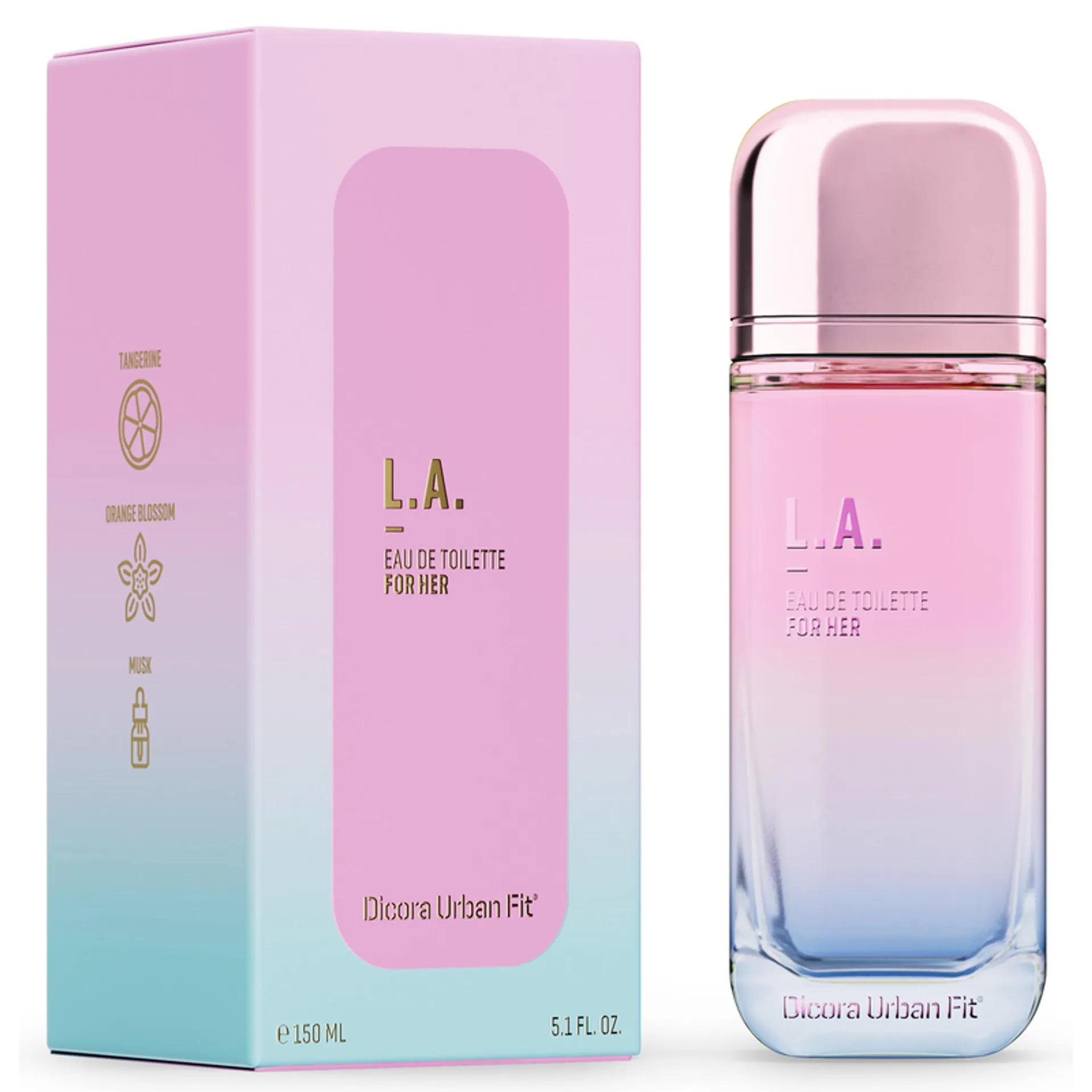 DICORA URBAN FIT L.A. FOR HER EDT 150 ML