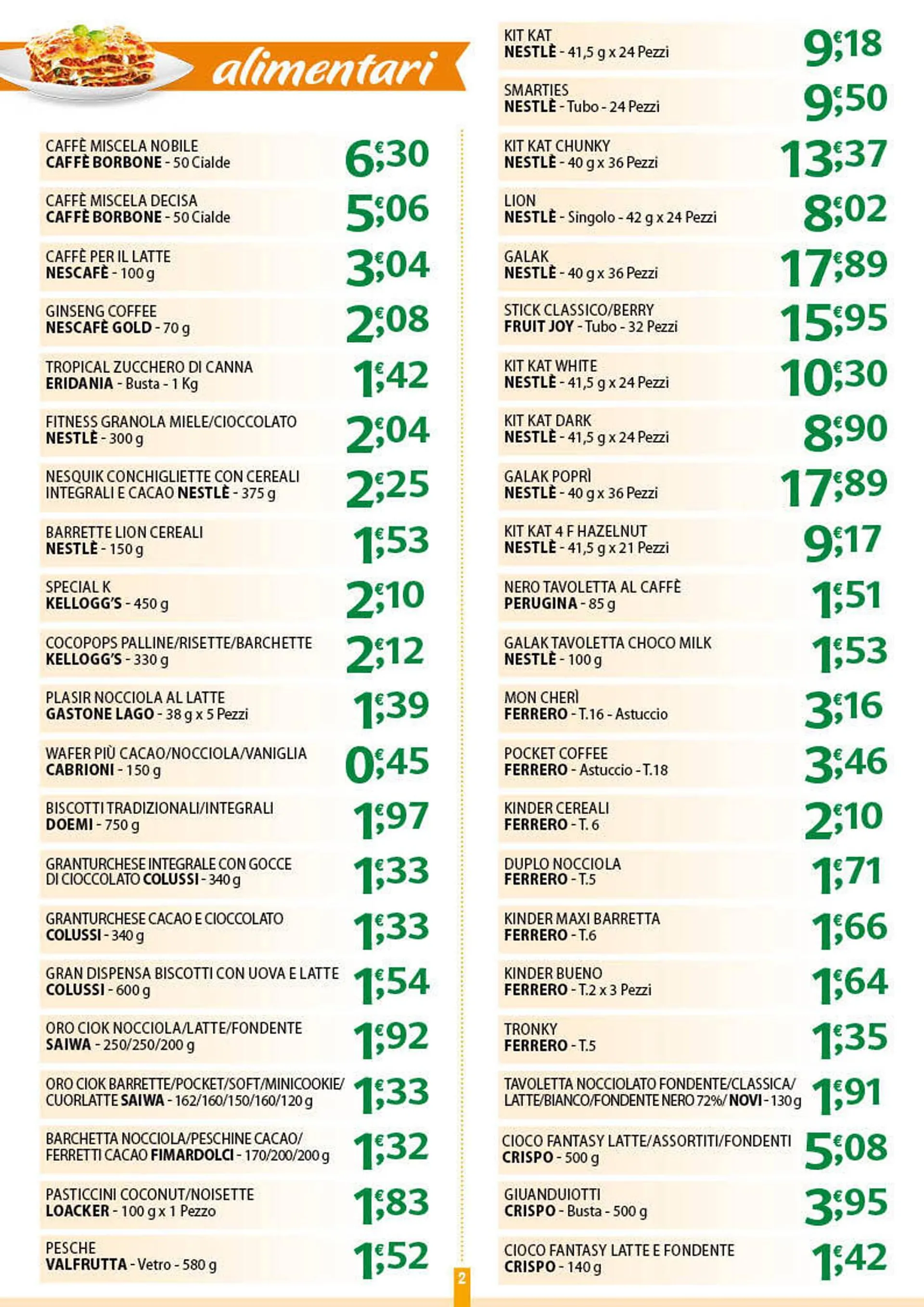 Volantino Gambardella Cash da 22 dicembre a 3 gennaio di 2025 - Pagina del volantino 2