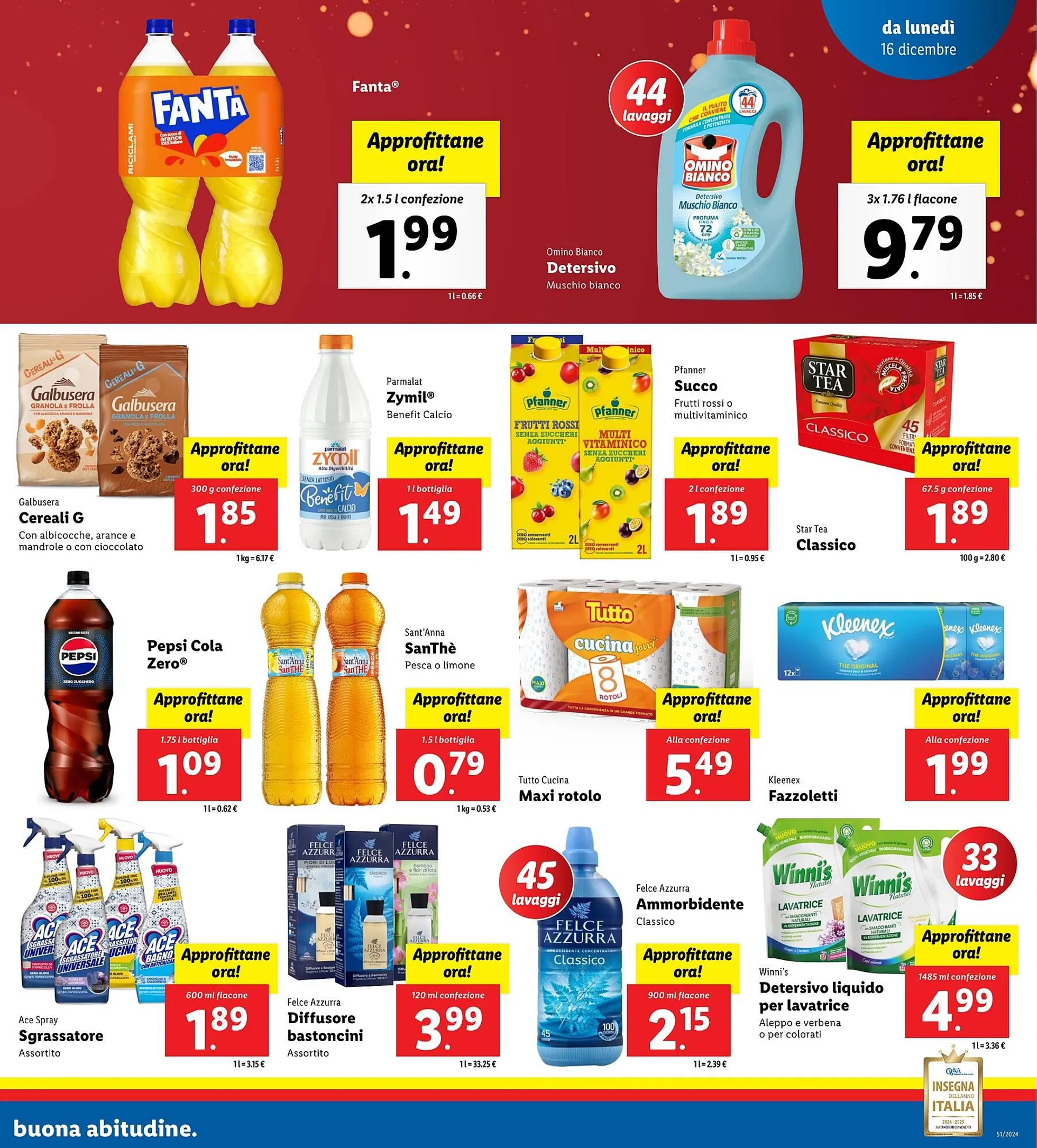 Volantino Lidl da 16 dicembre a 22 dicembre di 2024 - Pagina del volantino 23