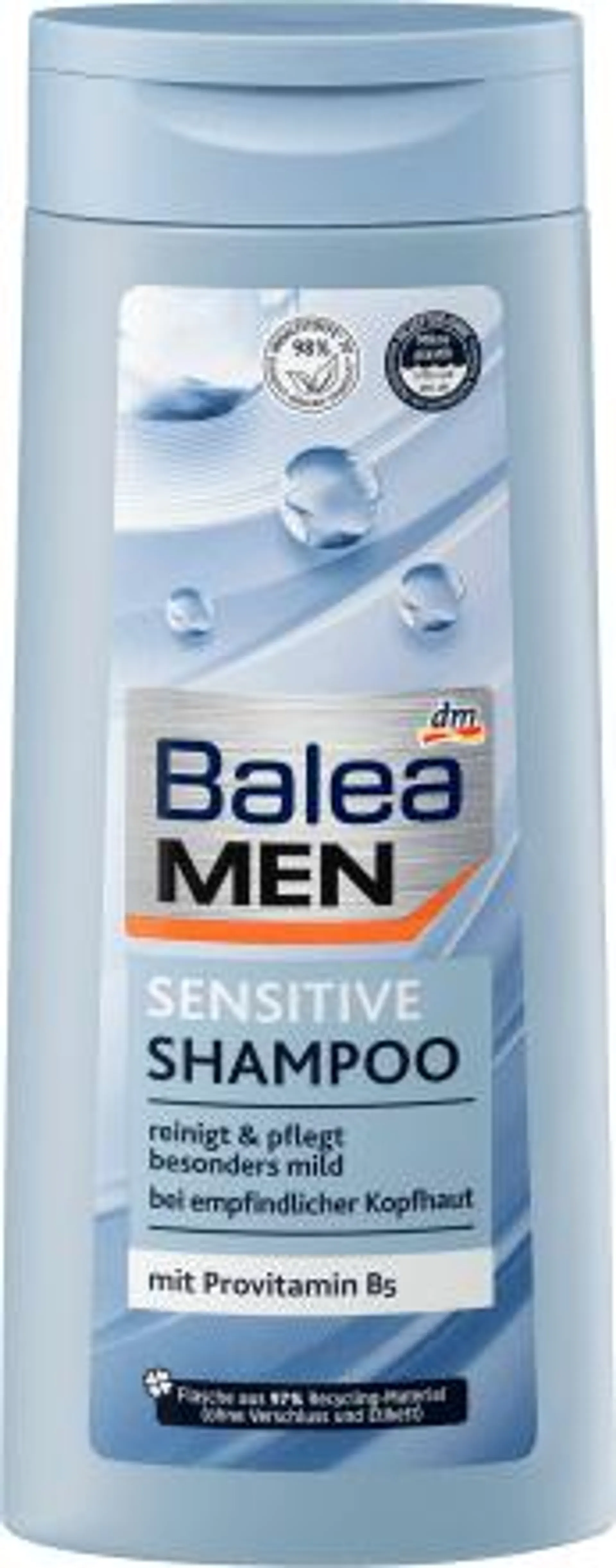 Shampoo sensitive da uomo, 300 ml