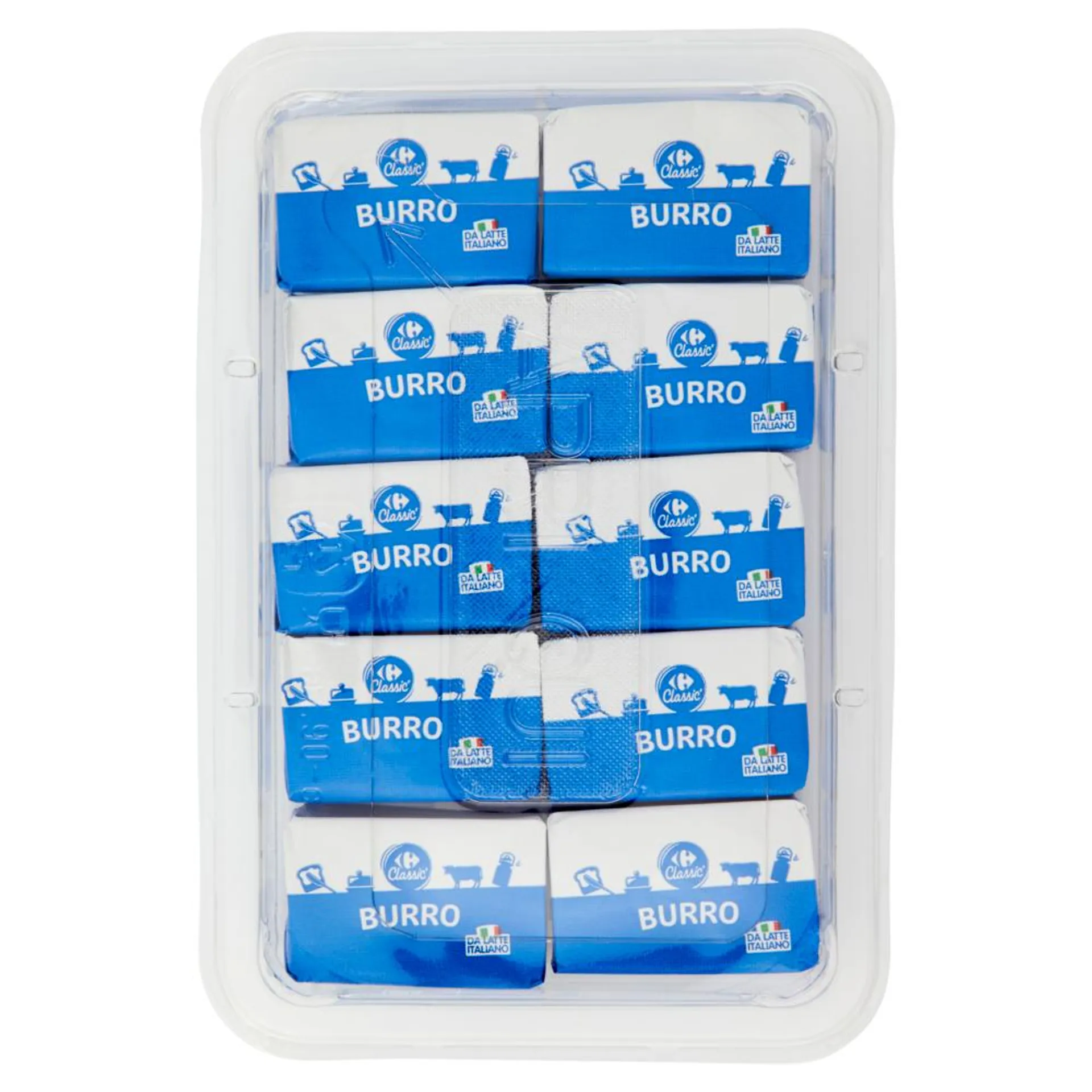 Carrefour Classic Burro 10 x 12,5 g