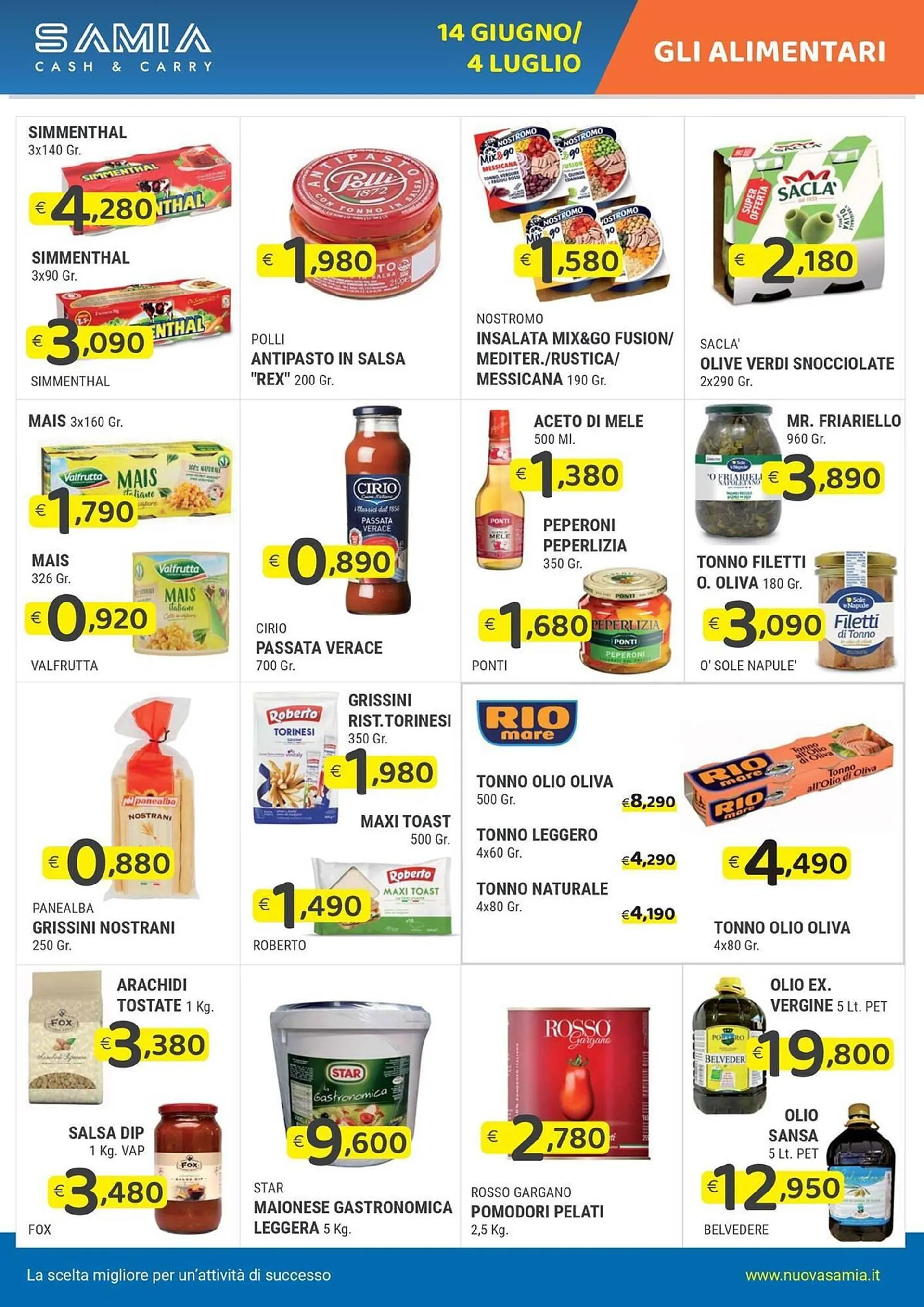 Volantino Samia Cash and Carry da 14 giugno a 4 luglio di 2025 - Pagina del volantino 4