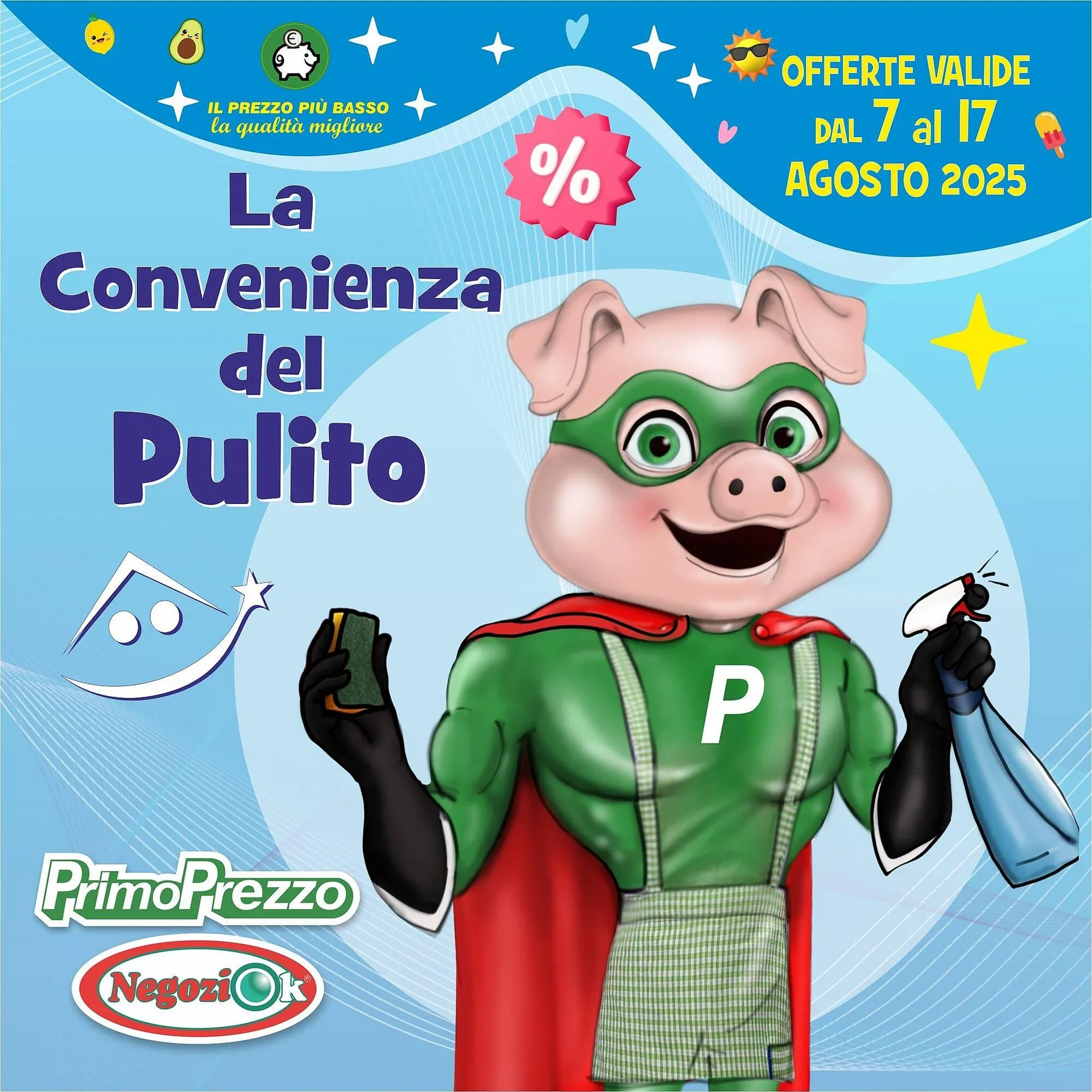 Volantino Primo Prezzo da 7 agosto a 17 agosto di 2025 - Pagina del volantino 1