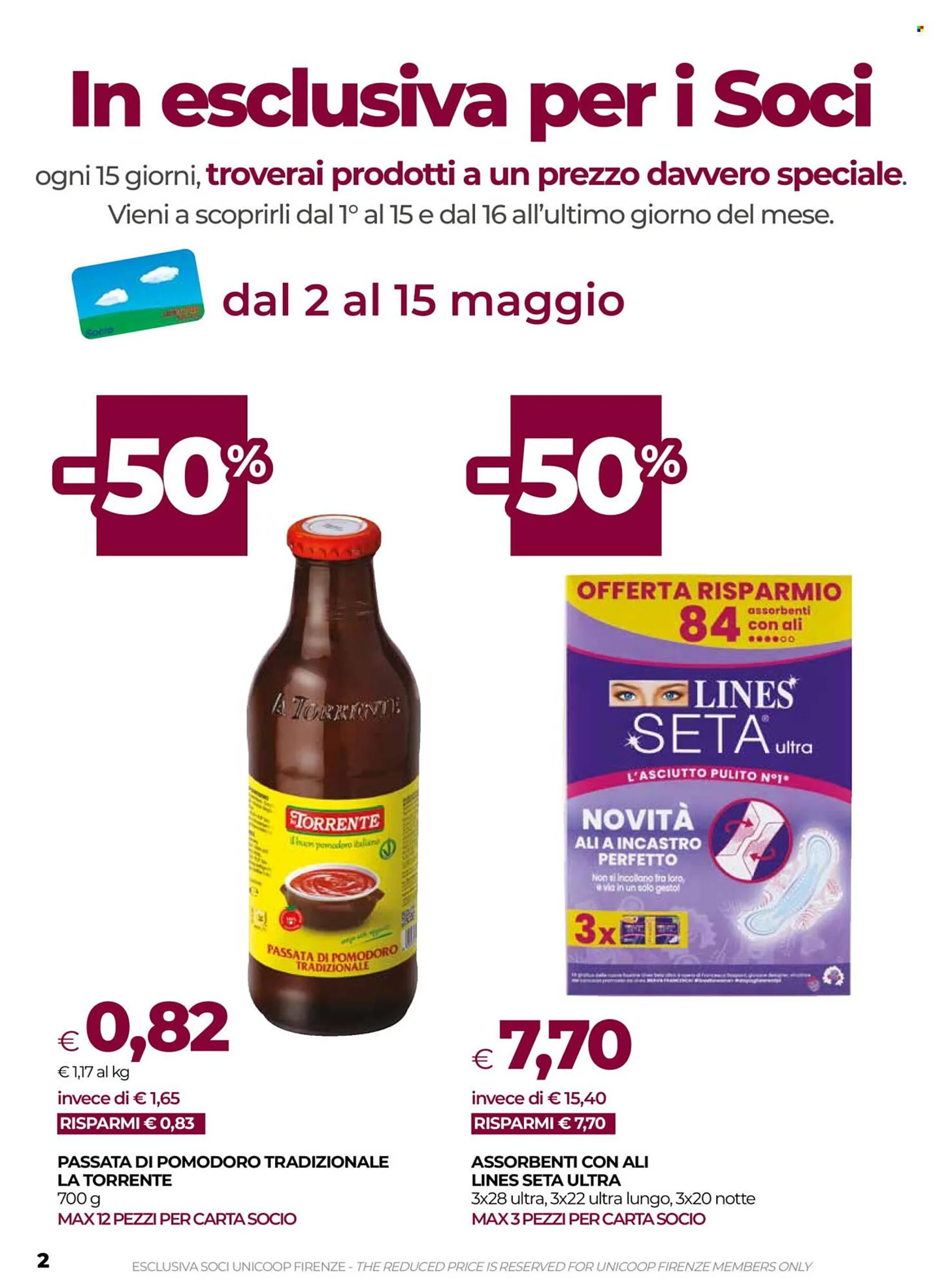 Volantino Unicoop da 22 aprile a 6 maggio di 2025 - Pagina del volantino 2