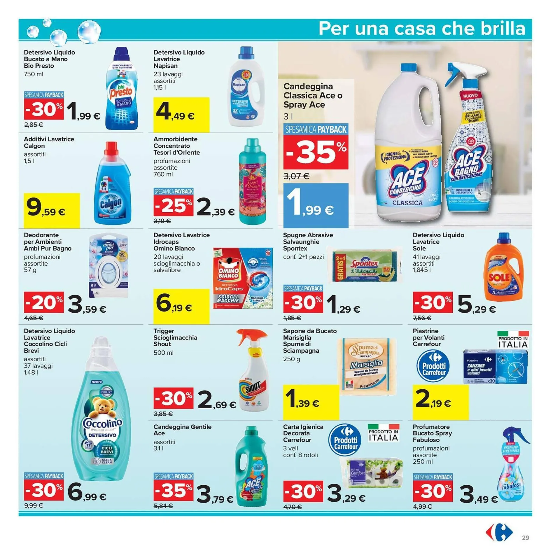 Volantino Carrefour Iper da 12 giugno a 25 giugno di 2025 - Pagina del volantino 29