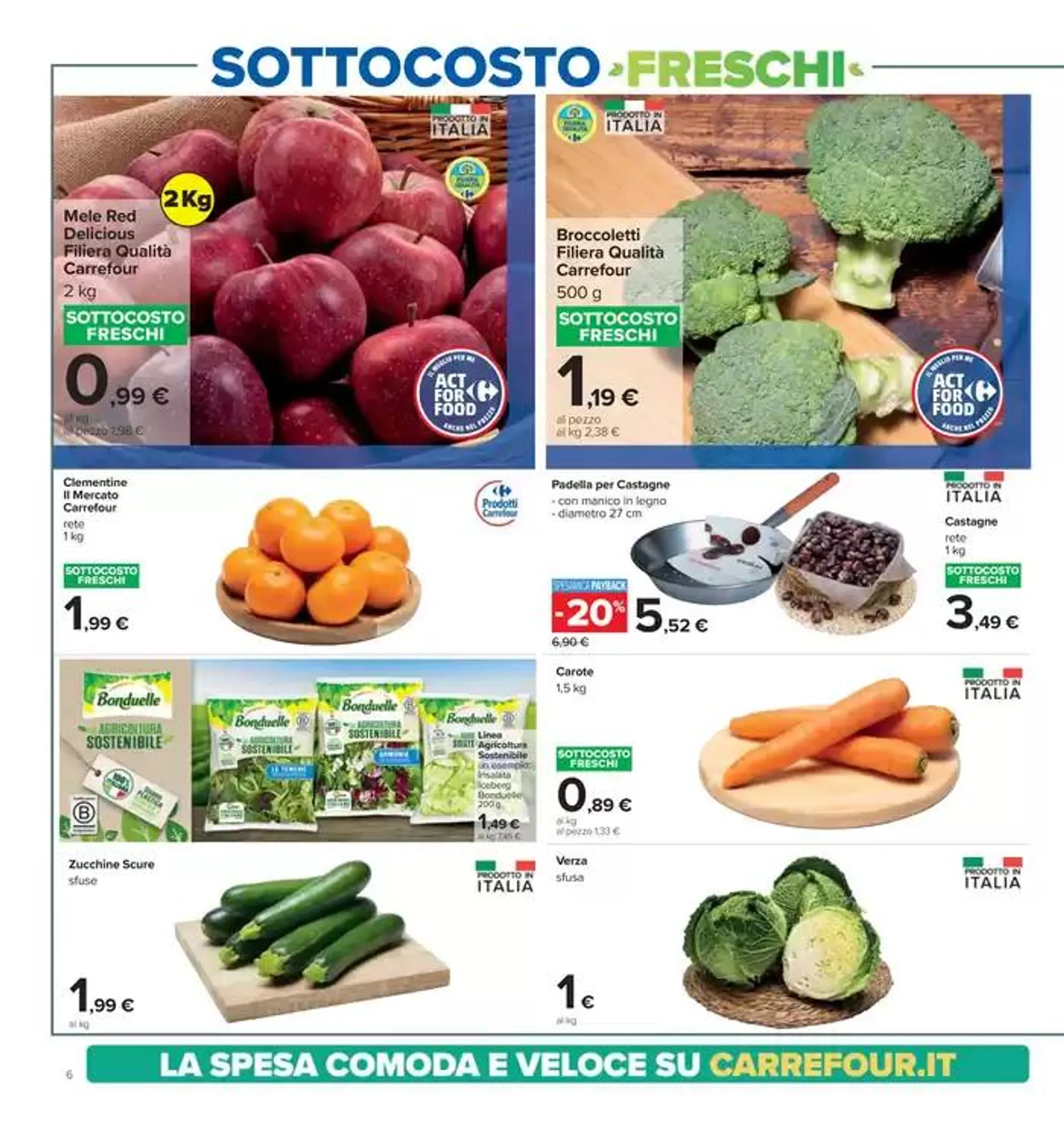 Sottocosto freschi  da 24 ottobre a 7 novembre di 2024 - Pagina del volantino 6