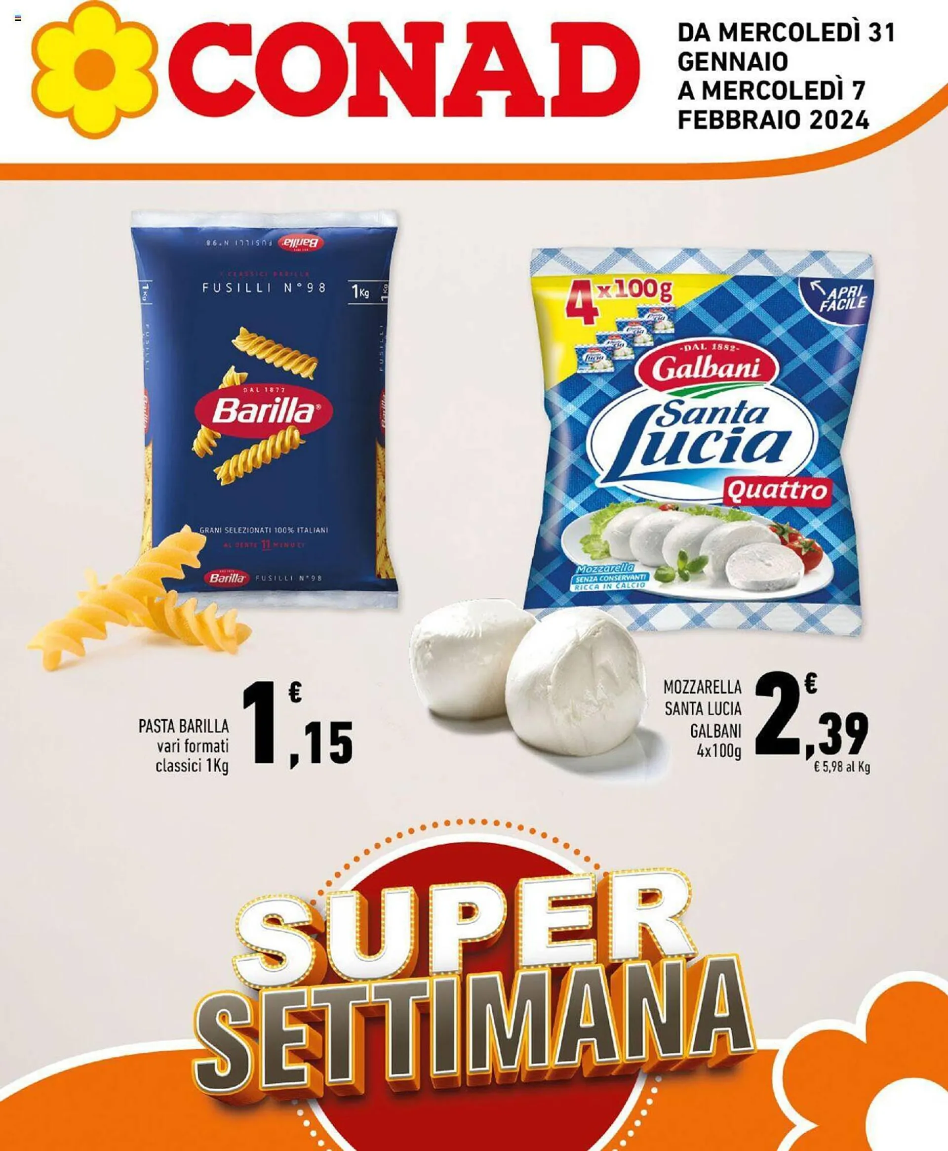 Volantino Supermac Supermercati da 31 gennaio a 7 febbraio di 2024 - Pagina del volantino 