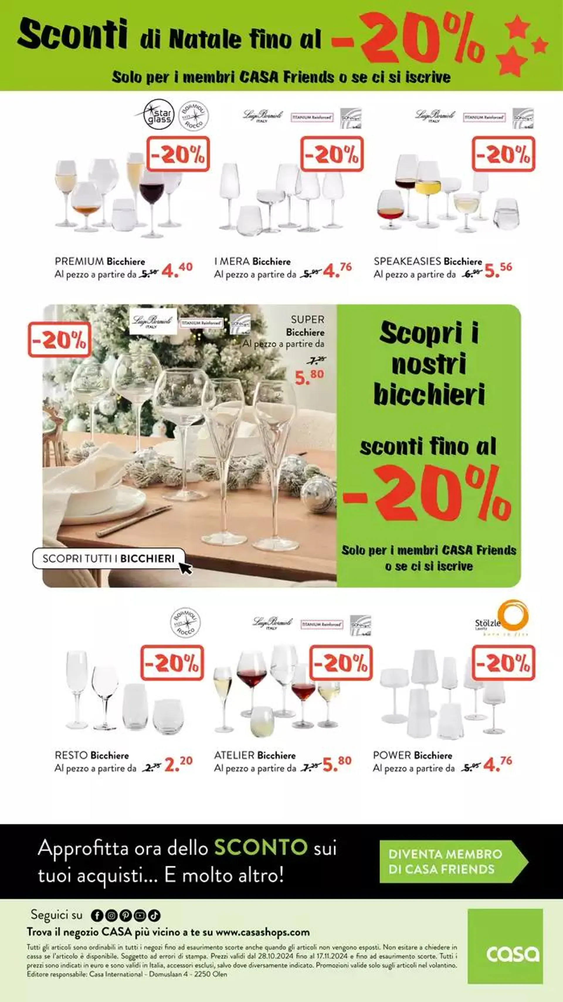 Sconti di Natale fino al -20% da 28 ottobre a 17 novembre di 2024 - Pagina del volantino 4