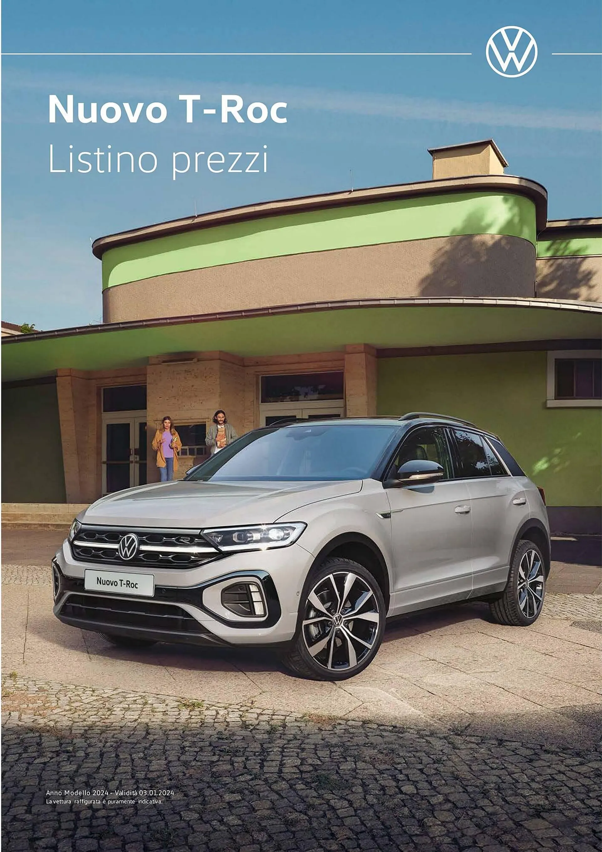 Volantino Volkswagen Nuovo T‑Roc, Nuovo T‑Roc Sport e Nuovo T‑Roc R da 3 gennaio a 4 gennaio di 2025 - Pagina del volantino 