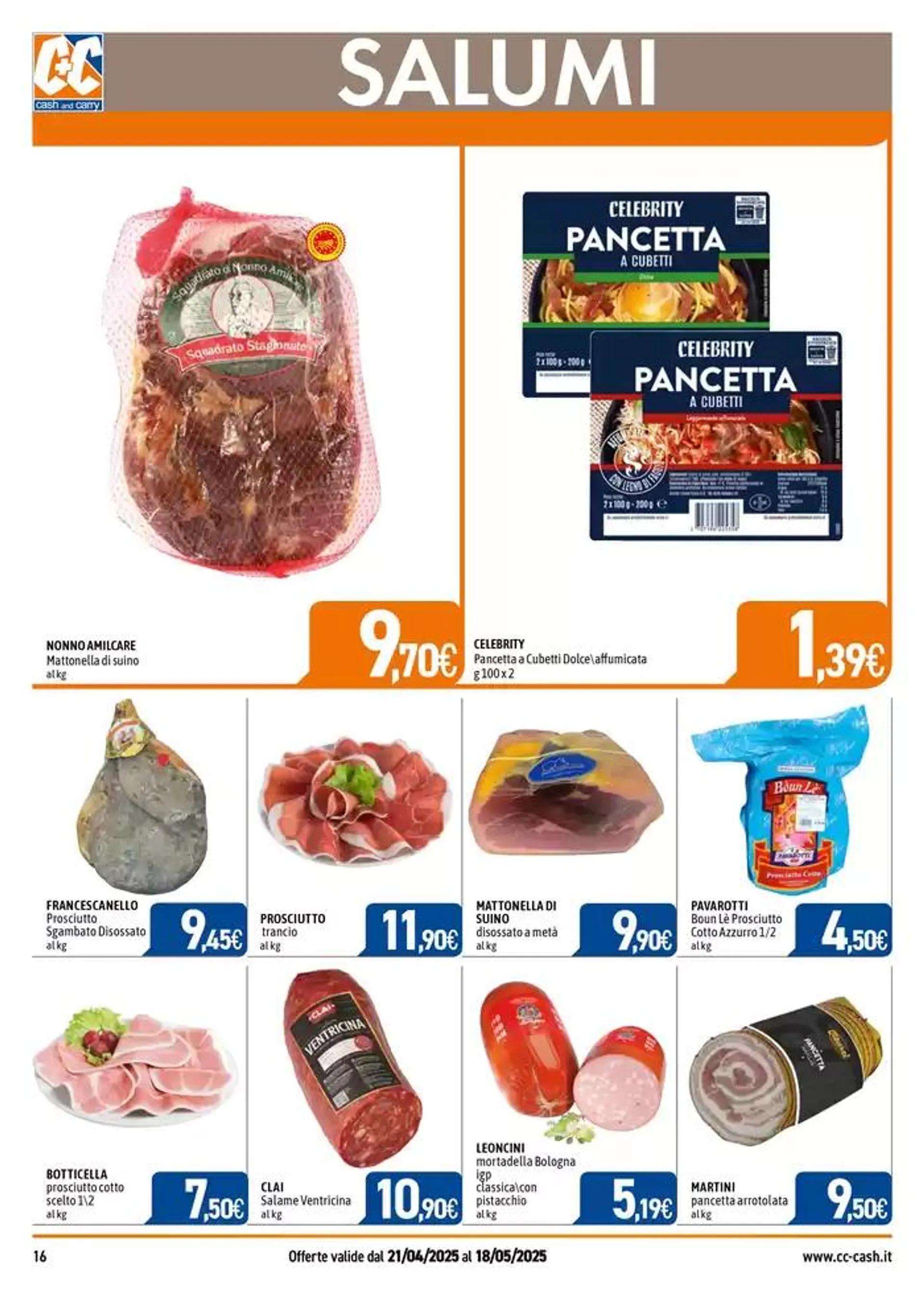AFFARI SPECIALI da 21 aprile a 18 maggio di 2025 - Pagina del volantino 16